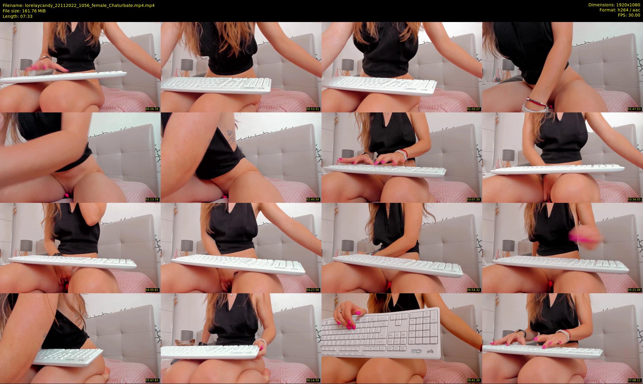 lorelaycandy — 8 minute Chaturbate female cam show recording, 1080p, Nov 22, 2022