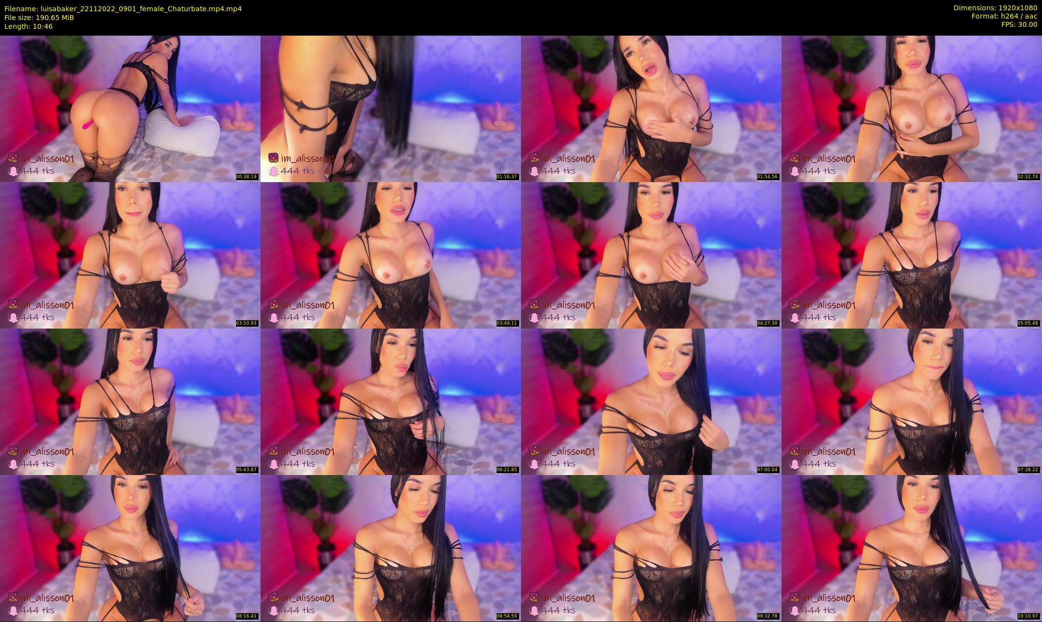 luisabaker — 11 minute Chaturbate female cam show recording, 1080p, Nov 22, 2022