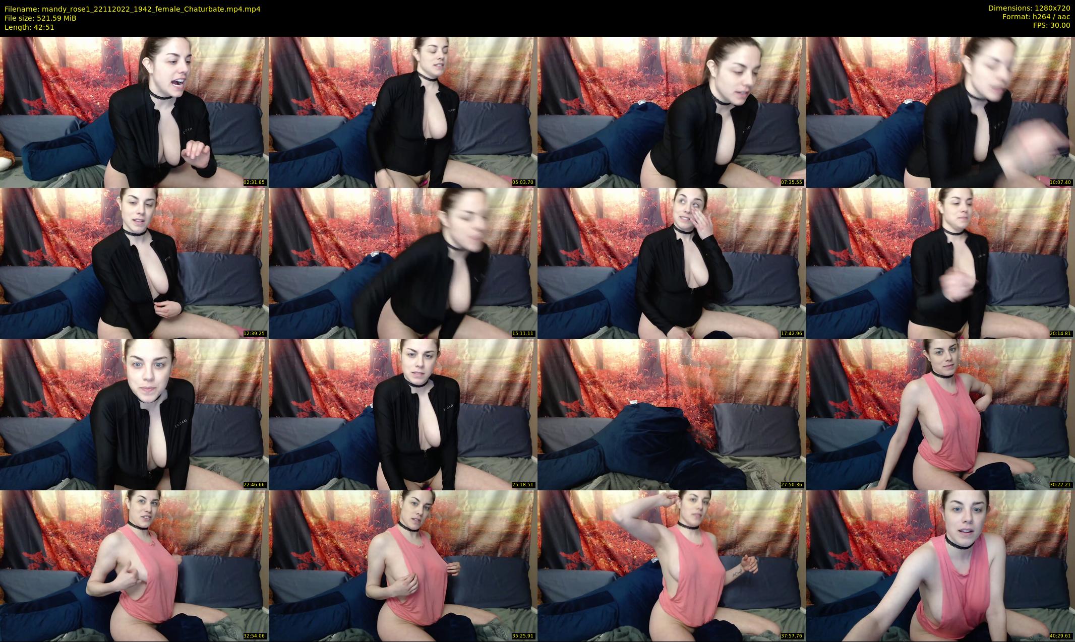 mandy_rose1 — 43 minute Chaturbate female cam show recording, 720p, Nov 22, 2022