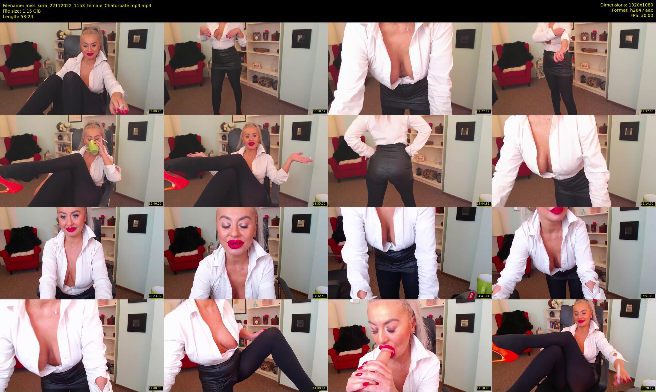 miss_kora — 54 minute Chaturbate female cam show recording, 1080p, Nov 22, 2022