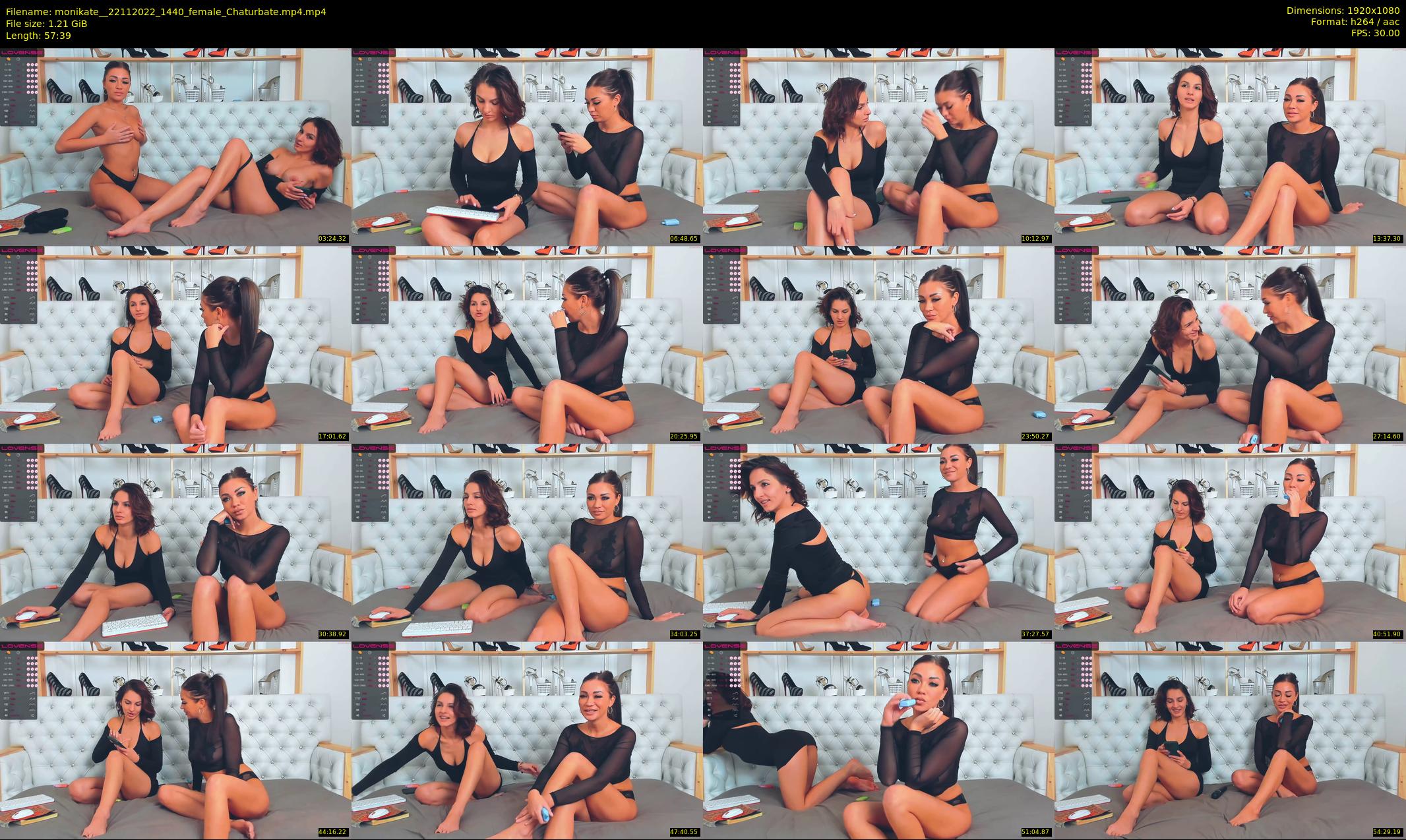 monikate_ — 58 minute Chaturbate couple cam show recording, 1080p, Nov 22, 2022