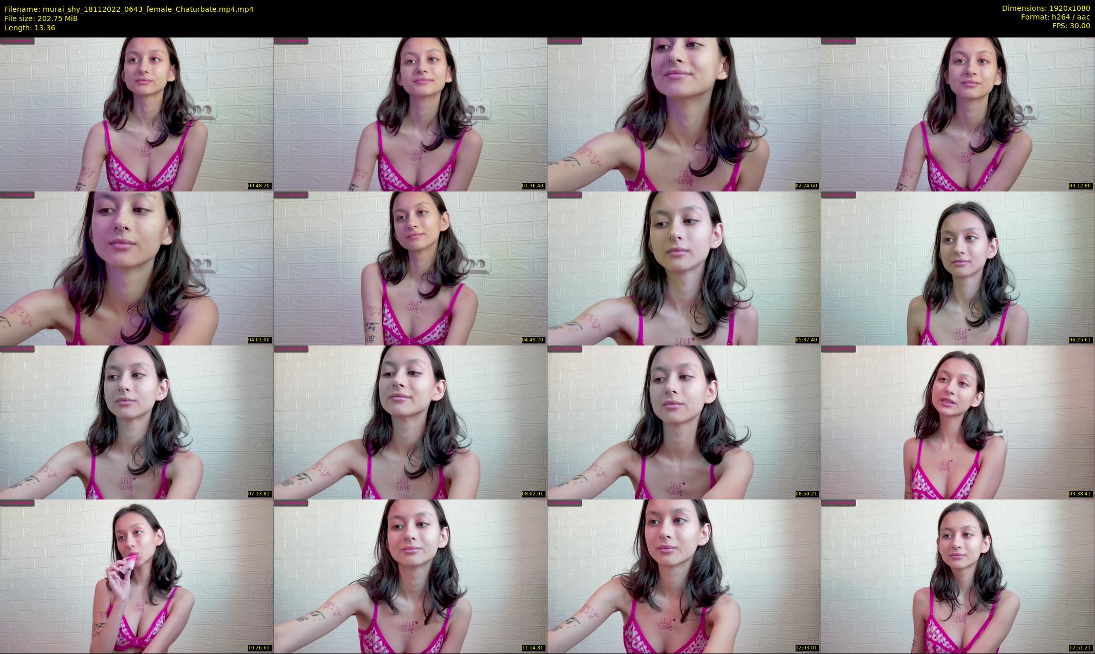 murai_shy — 14 minute Chaturbate female cam show recording, 1080p, Nov 18, 2022
