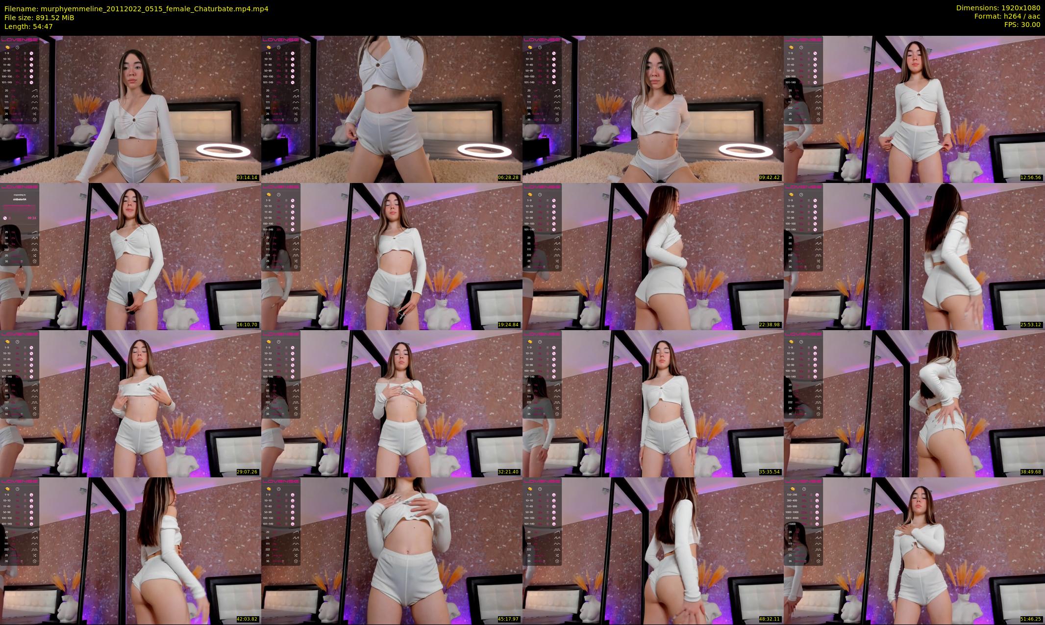 murphyemmeline — 55 minute Chaturbate female cam show recording, 1080p, Nov 20, 2022