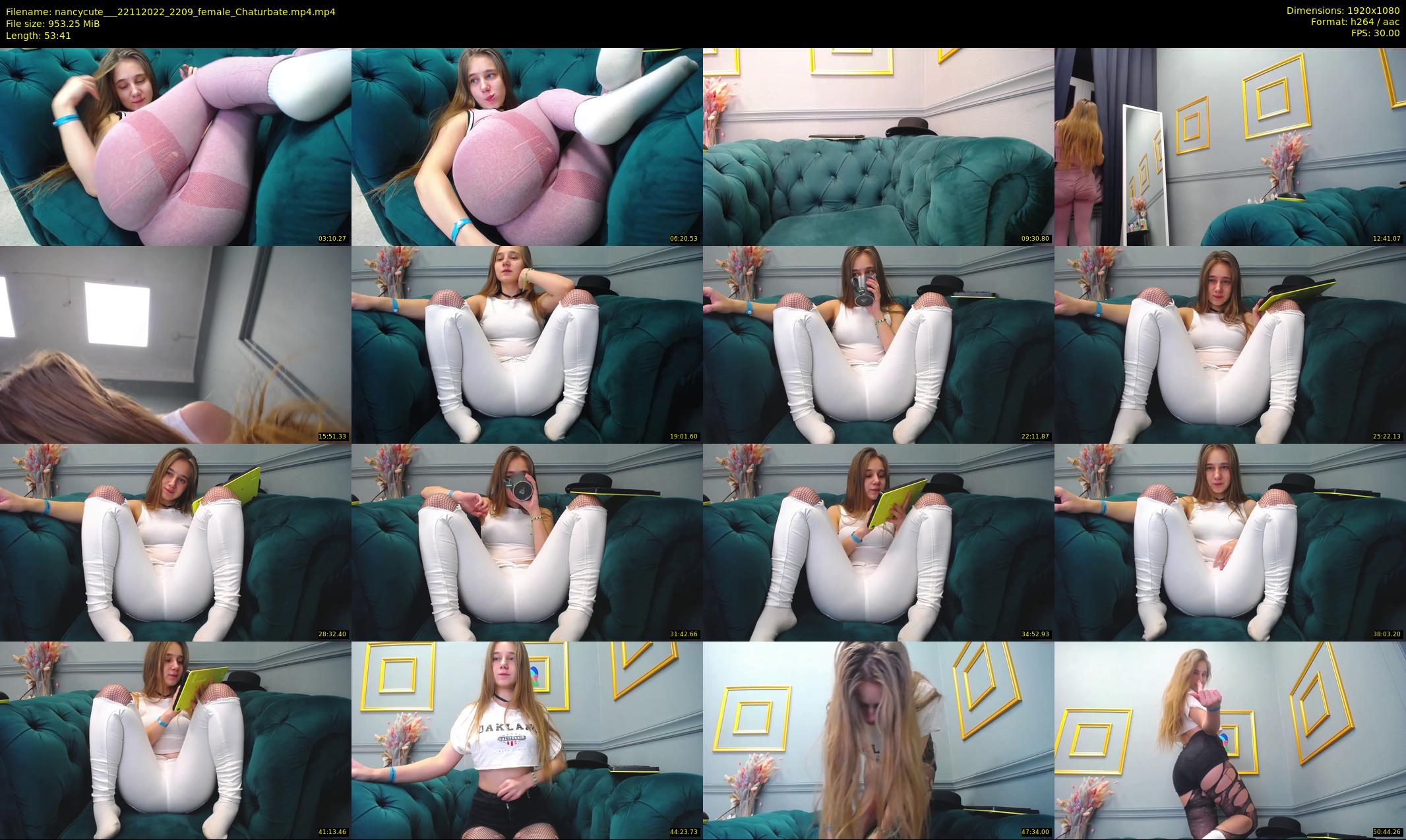 nancycute__ — 54 minute Chaturbate female cam show recording, 1080p, Nov 22, 2022