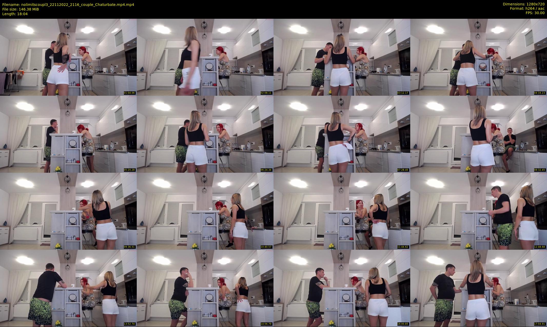 nolimitscoupl3 — 19 minute Chaturbate couple cam show recording, 720p, Nov 22, 2022