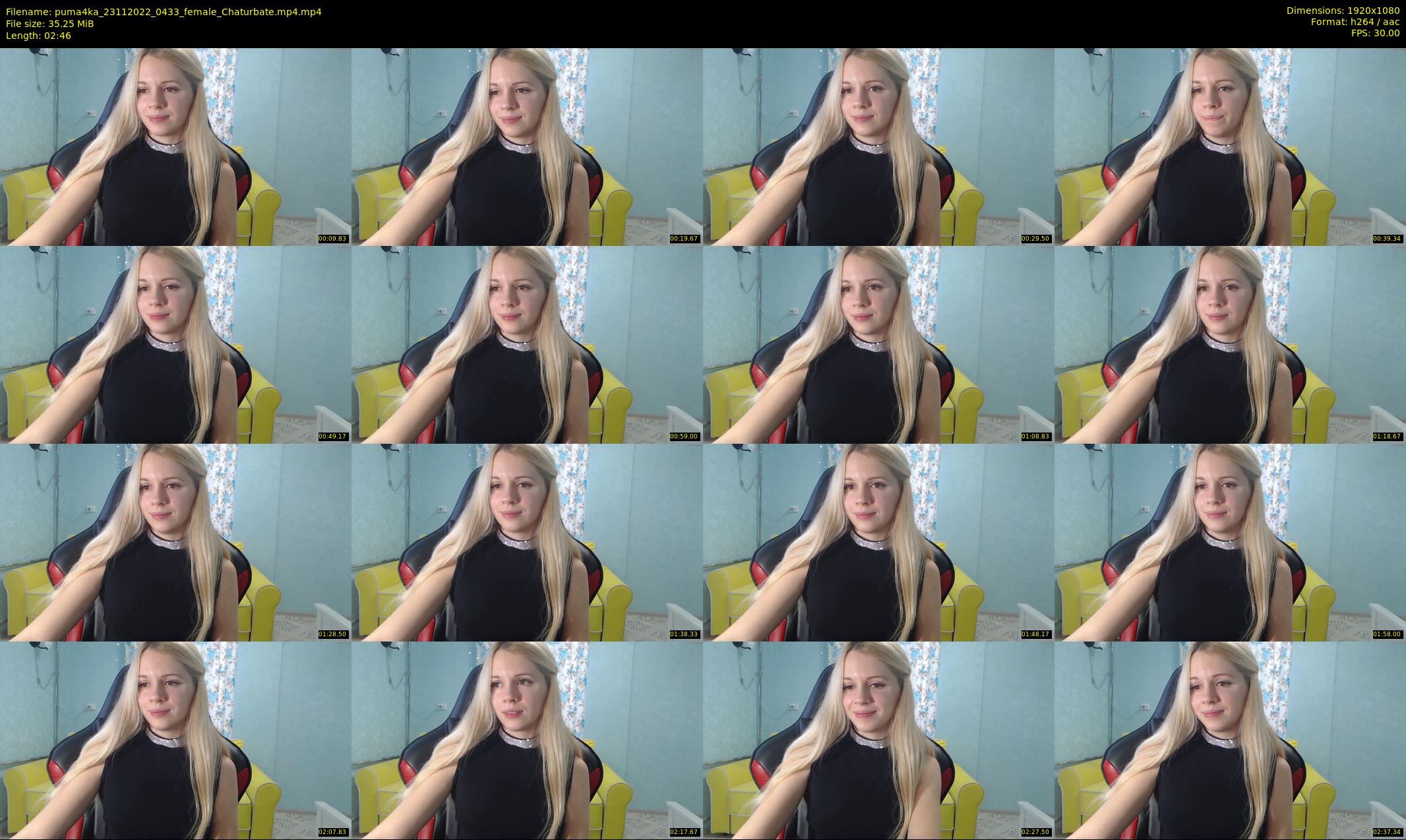 puma4ka — 3 minute Chaturbate female cam show recording, 1080p, Nov 23, 2022