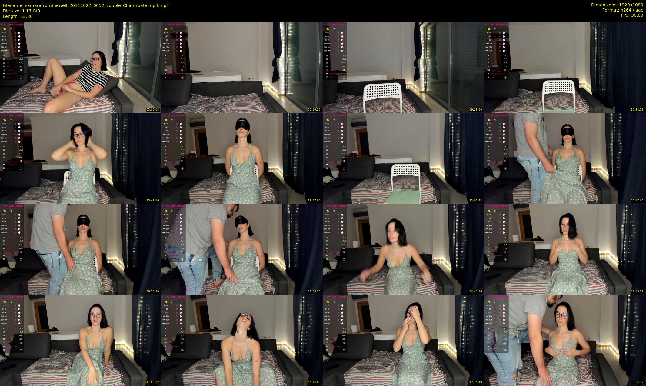samarafromthewell — 54 minute Chaturbate female cam show recording, 1080p, Nov 20, 2022