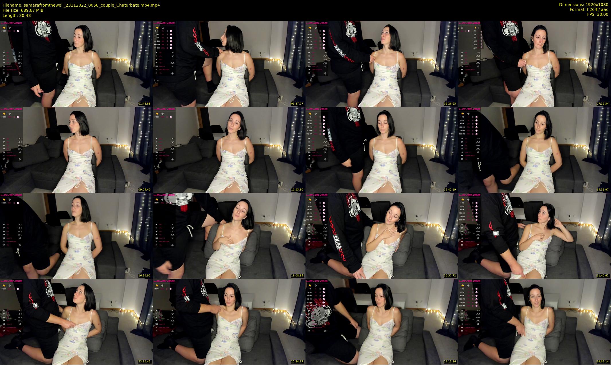 samarafromthewell — 31 minute Chaturbate female cam show recording, 1080p, Nov 23, 2022