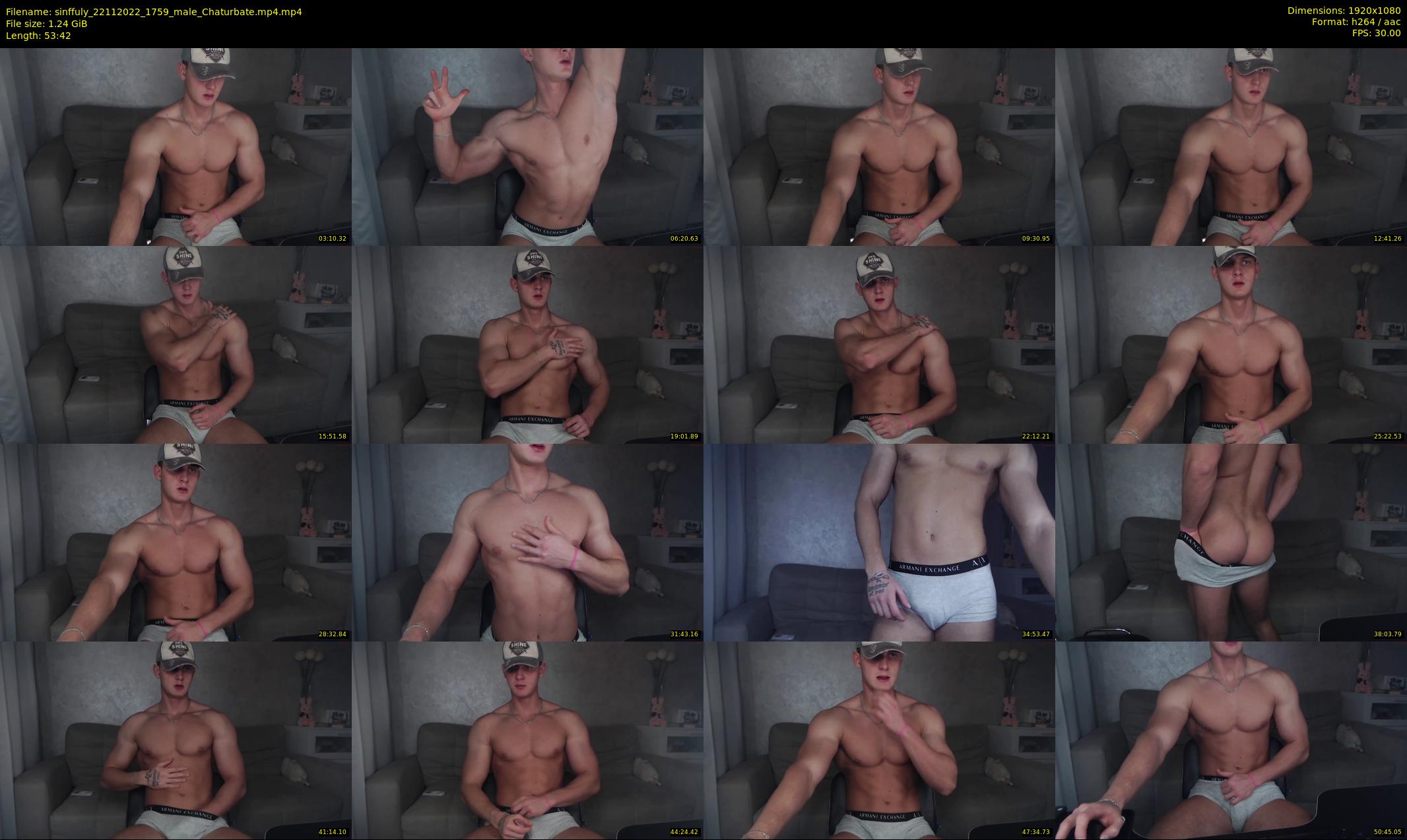 sinffuly — 54 minute Chaturbate male cam show recording, 1080p, Nov 22, 2022