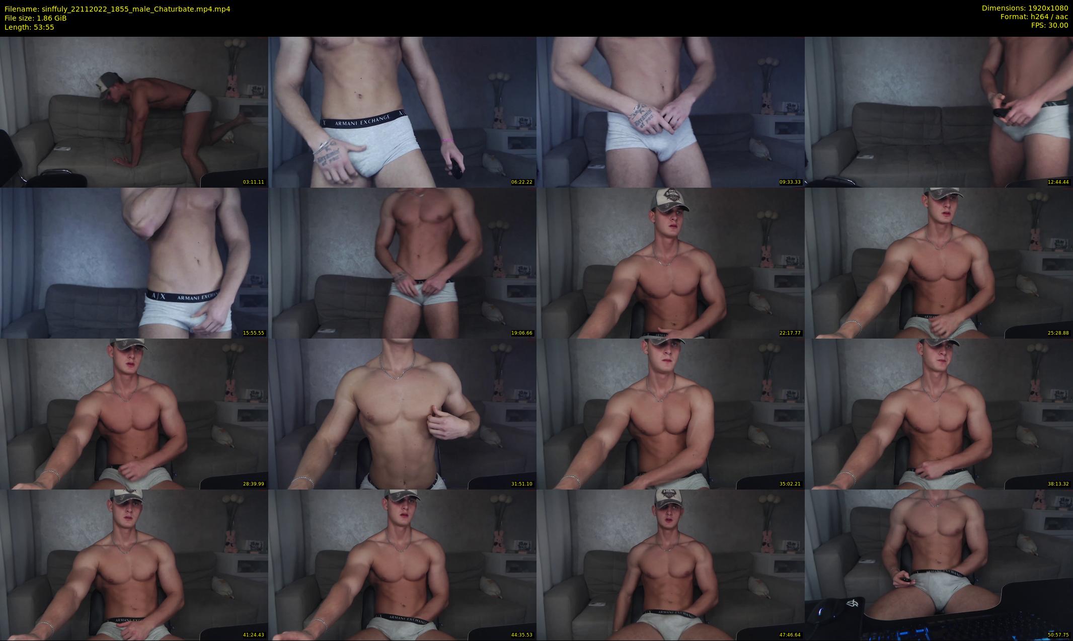 sinffuly — 54 minute Chaturbate male cam show recording, 1080p, Nov 22, 2022