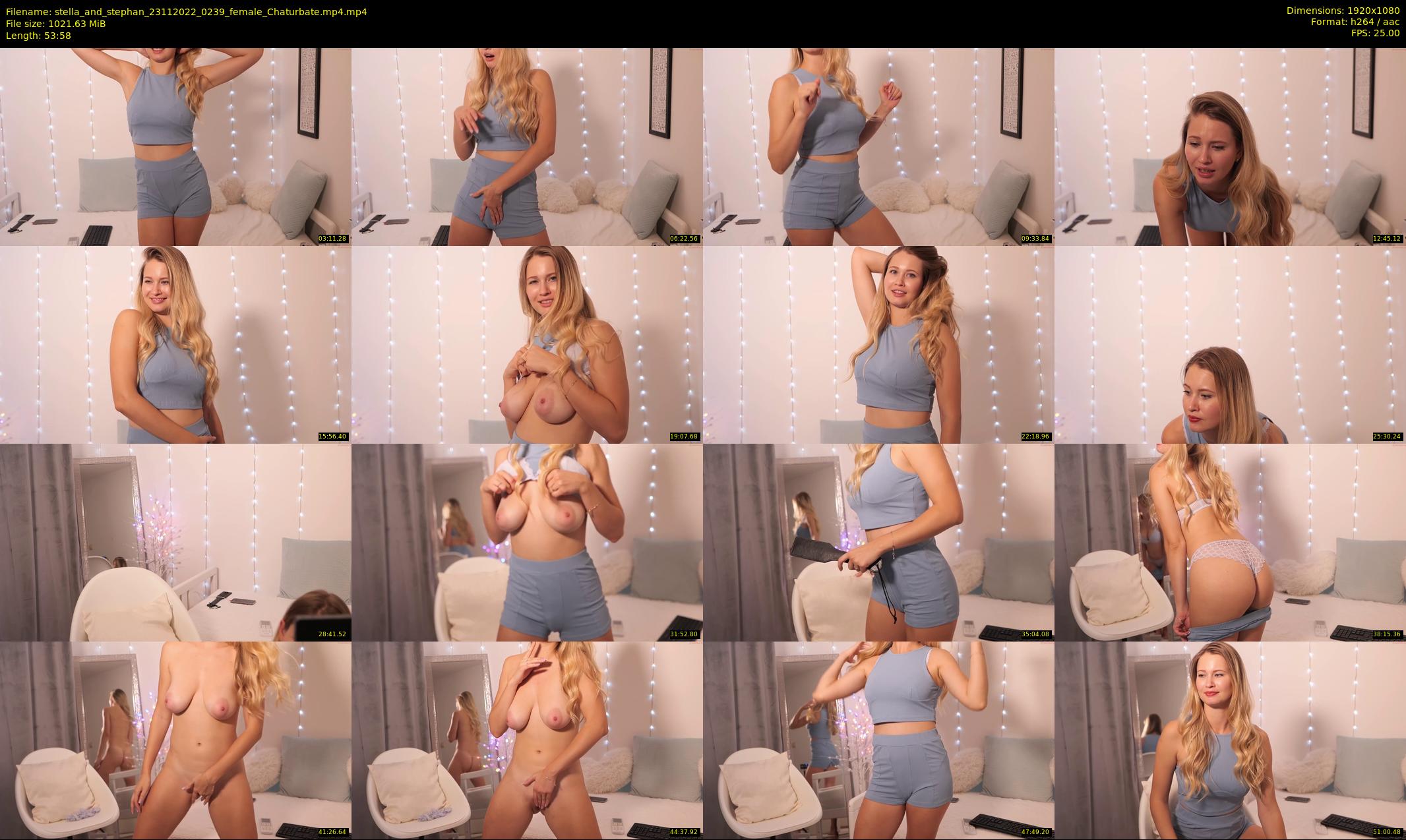 stella_and_stephan — 54 minute Chaturbate couple cam show recording, 1080p, Nov 23, 2022