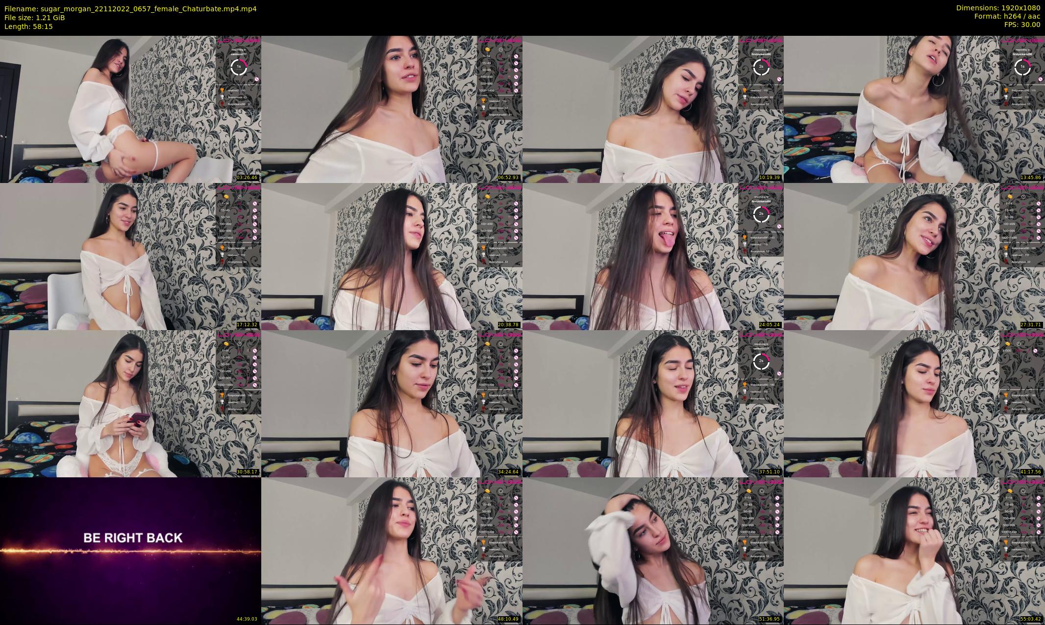 sugar_morgan — 59 minute Chaturbate female cam show recording, 1080p, Nov 22, 2022