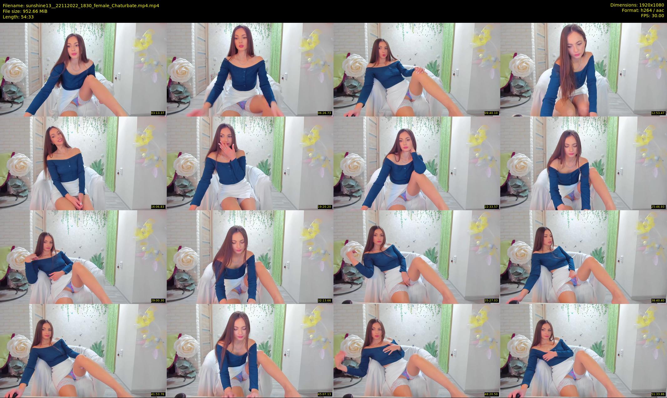 sunshine13_ — 55 minute Chaturbate female cam show recording, 1080p, Nov 22, 2022