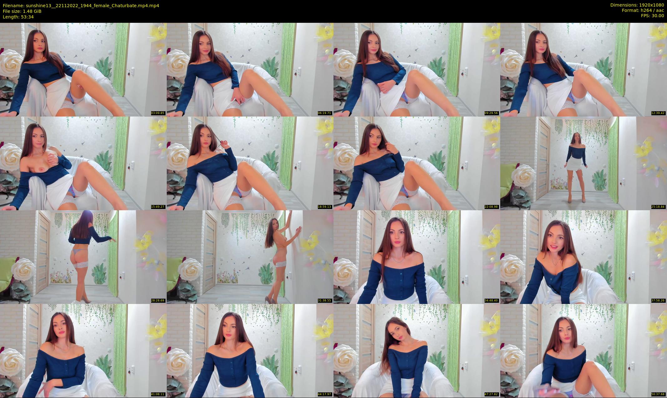sunshine13_ — 54 minute Chaturbate female cam show recording, 1080p, Nov 22, 2022