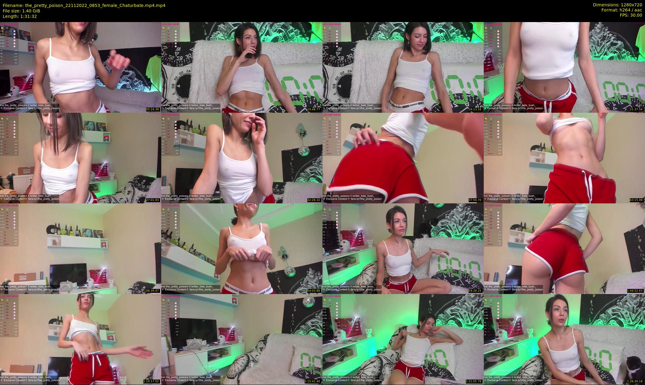 the_pretty_poison — 92 minute Chaturbate couple cam show recording, 720p, Nov 22, 2022