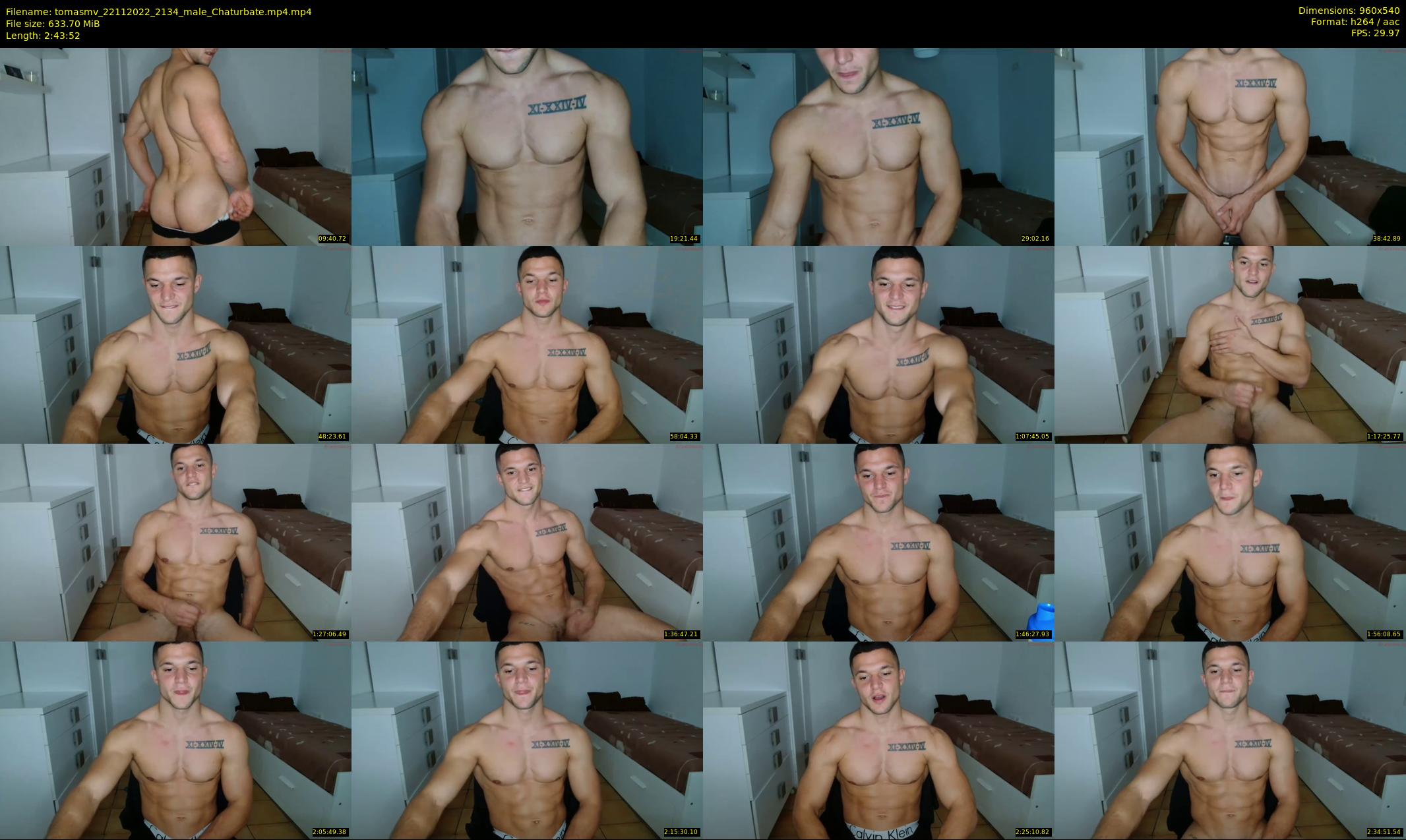 tomasmv — 164 minute Chaturbate male cam show recording, 480p, Nov 22, 2022