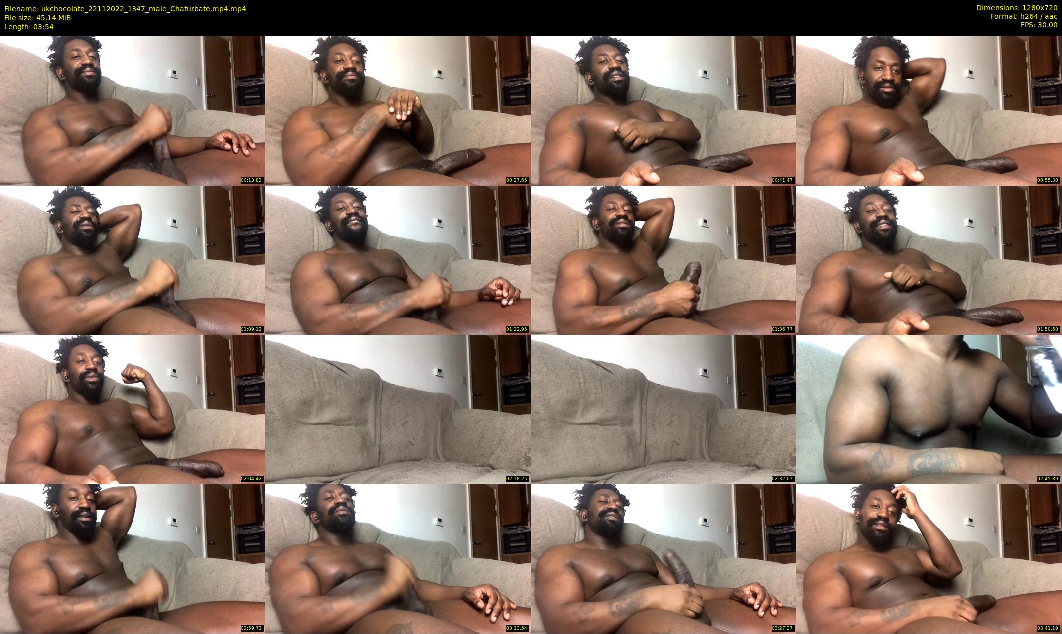 ukchocolate — 4 minute Chaturbate male cam show recording, 720p, Nov 22, 2022