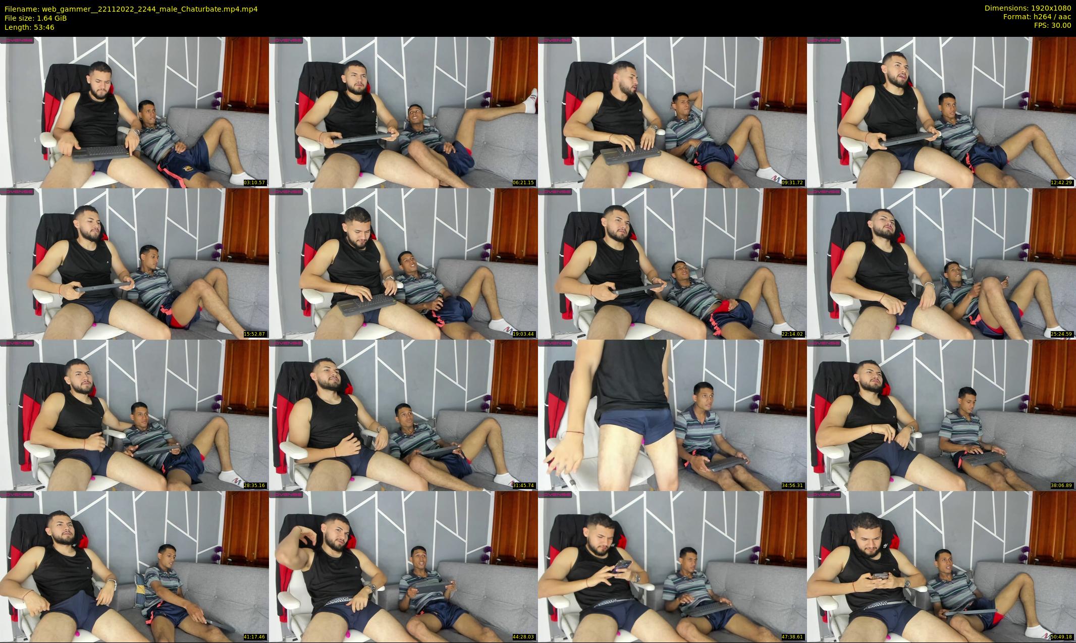 web_gammer_ — 54 minute Chaturbate male cam show recording, 1080p, Nov 22, 2022