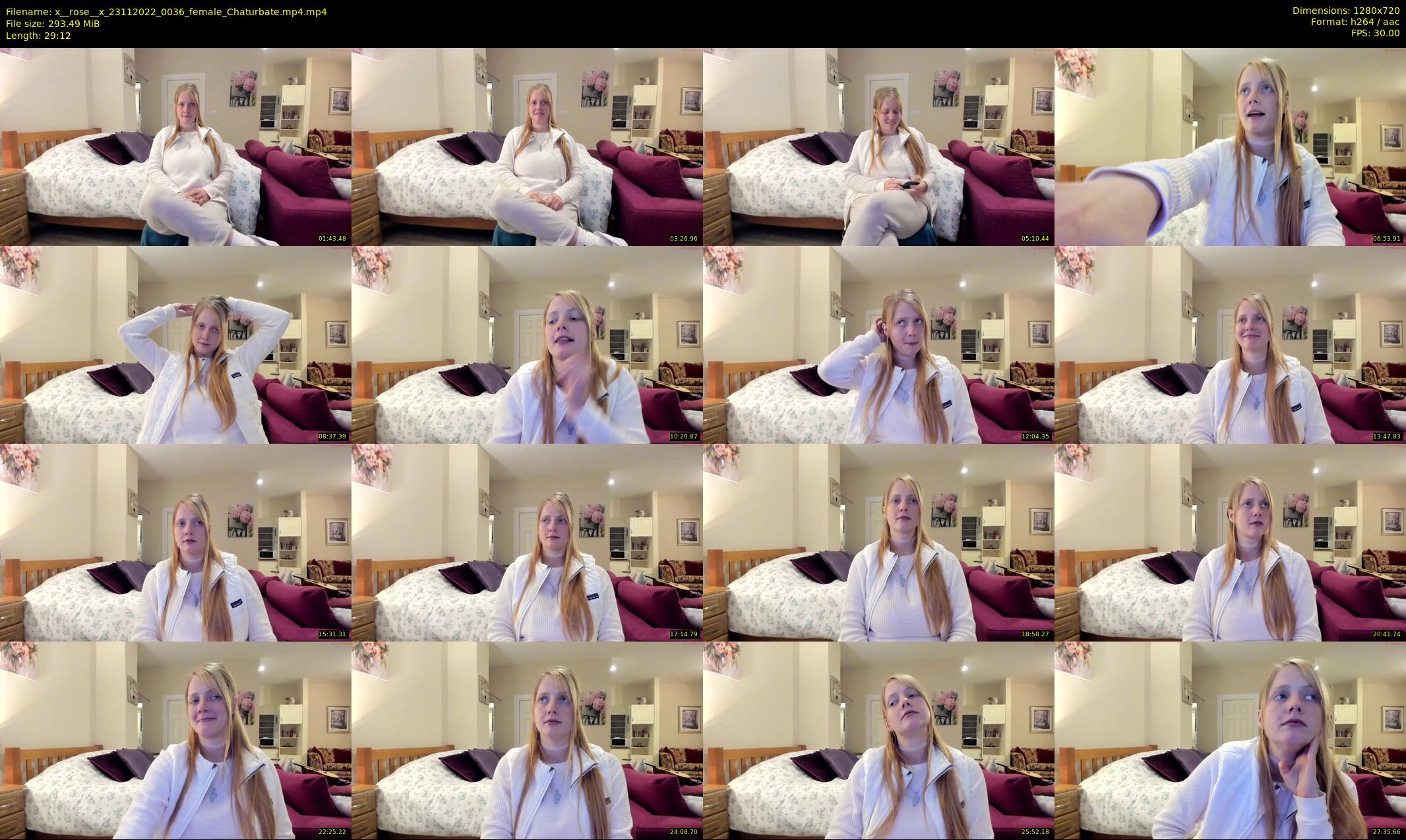 x__rose__x — 30 minute Chaturbate female cam show recording, 720p, Nov 23, 2022