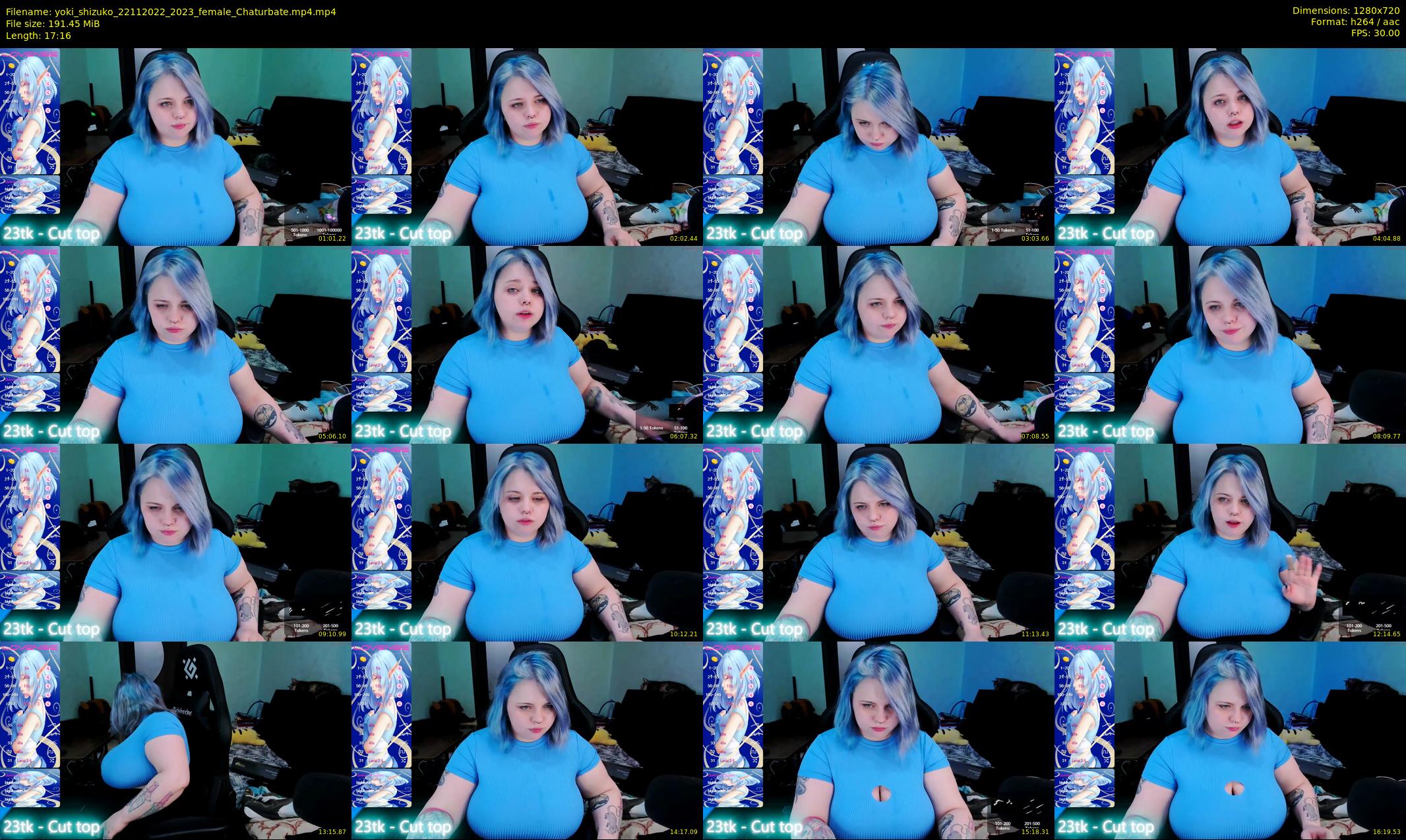 yoki_shizuko — 18 minute Chaturbate female cam show recording, 720p, Nov 22, 2022