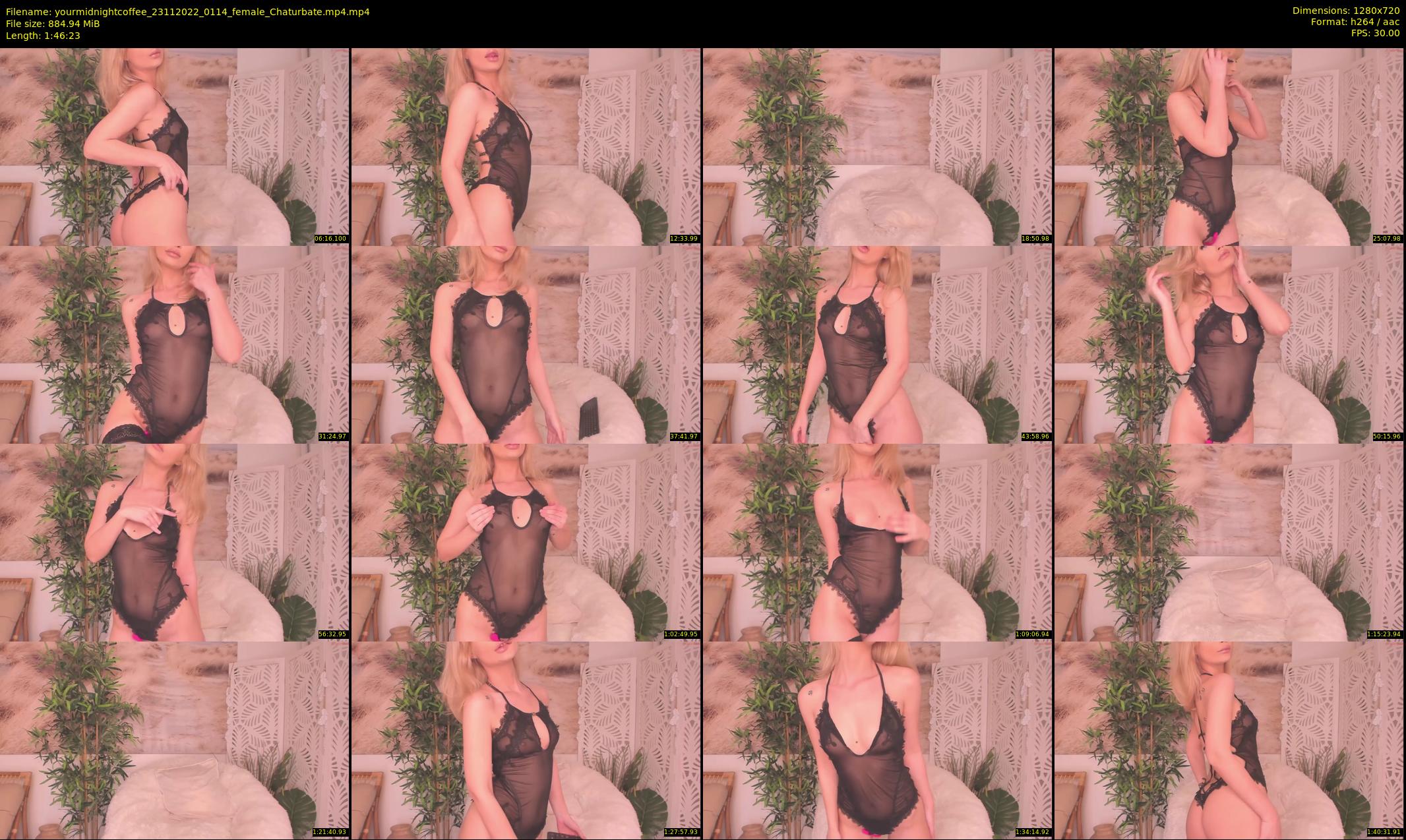 yourmidnightcoffee — 107 minute Chaturbate female cam show recording, 720p, Nov 23, 2022