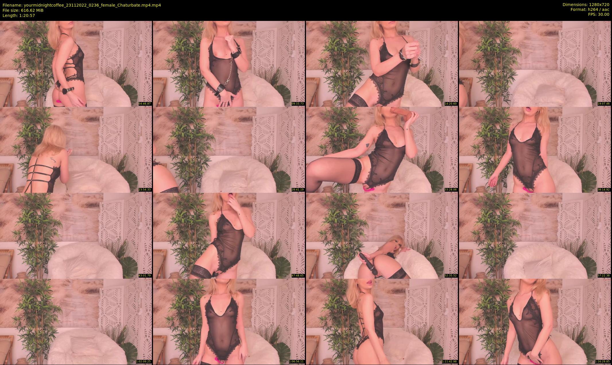yourmidnightcoffee — 81 minute Chaturbate female cam show recording, 720p, Nov 23, 2022