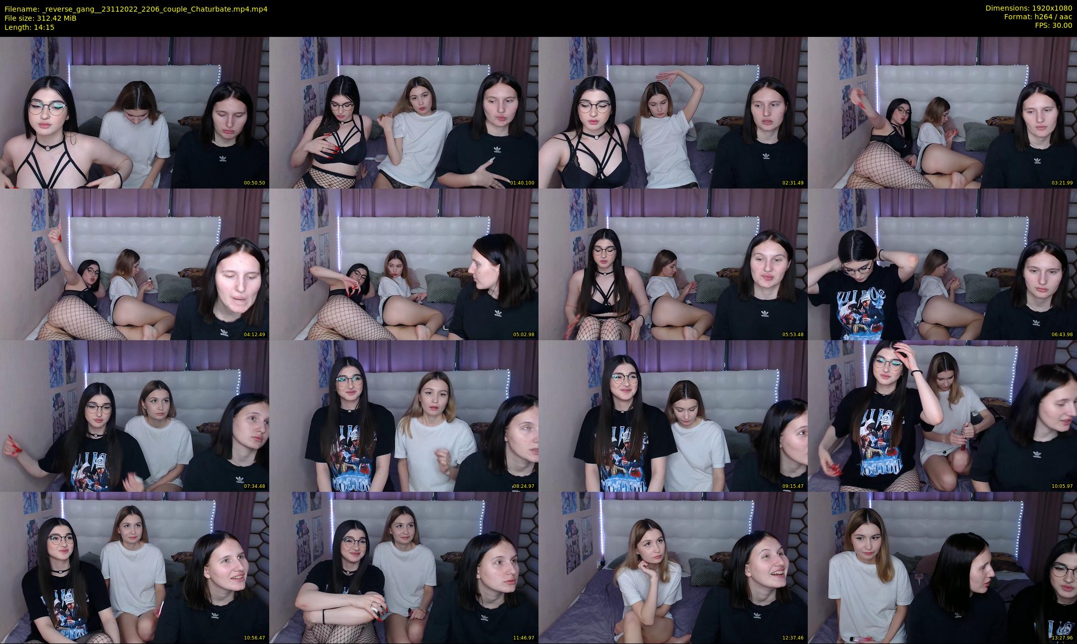 _reverse_gang_ — 15 minute Chaturbate couple cam show recording, 1080p, Nov 23, 2022