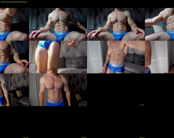 adam_muscle_ — 43 minute Chaturbate male cam show recording, 1080p, Nov 23, 2022
