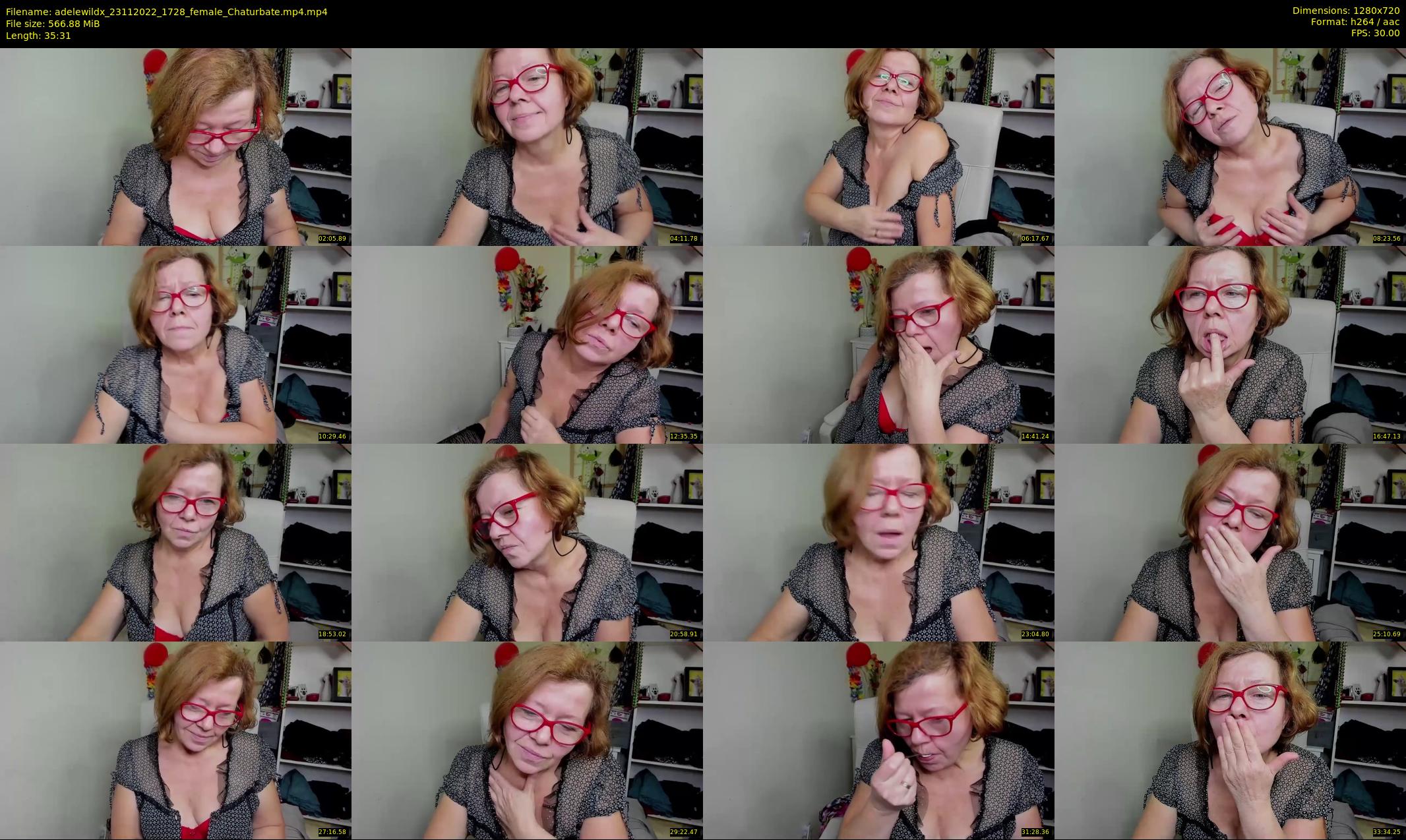adelewildx — 36 minute Chaturbate female cam show recording, 720p, Nov 23, 2022