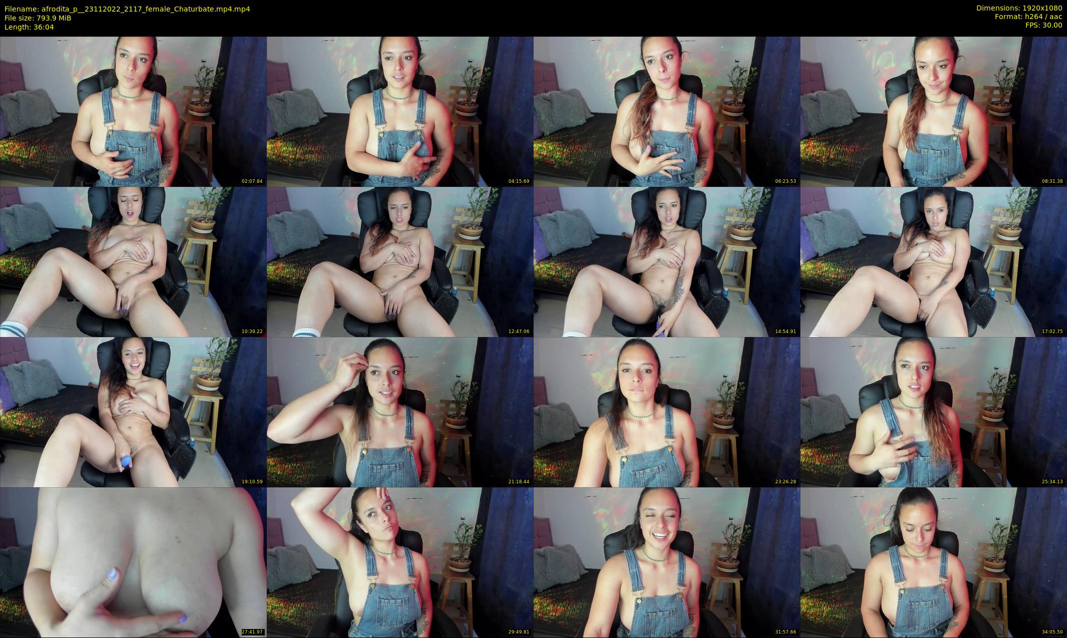 afrodita_p_ — 37 minute Chaturbate female cam show recording, 1080p, Nov 23, 2022