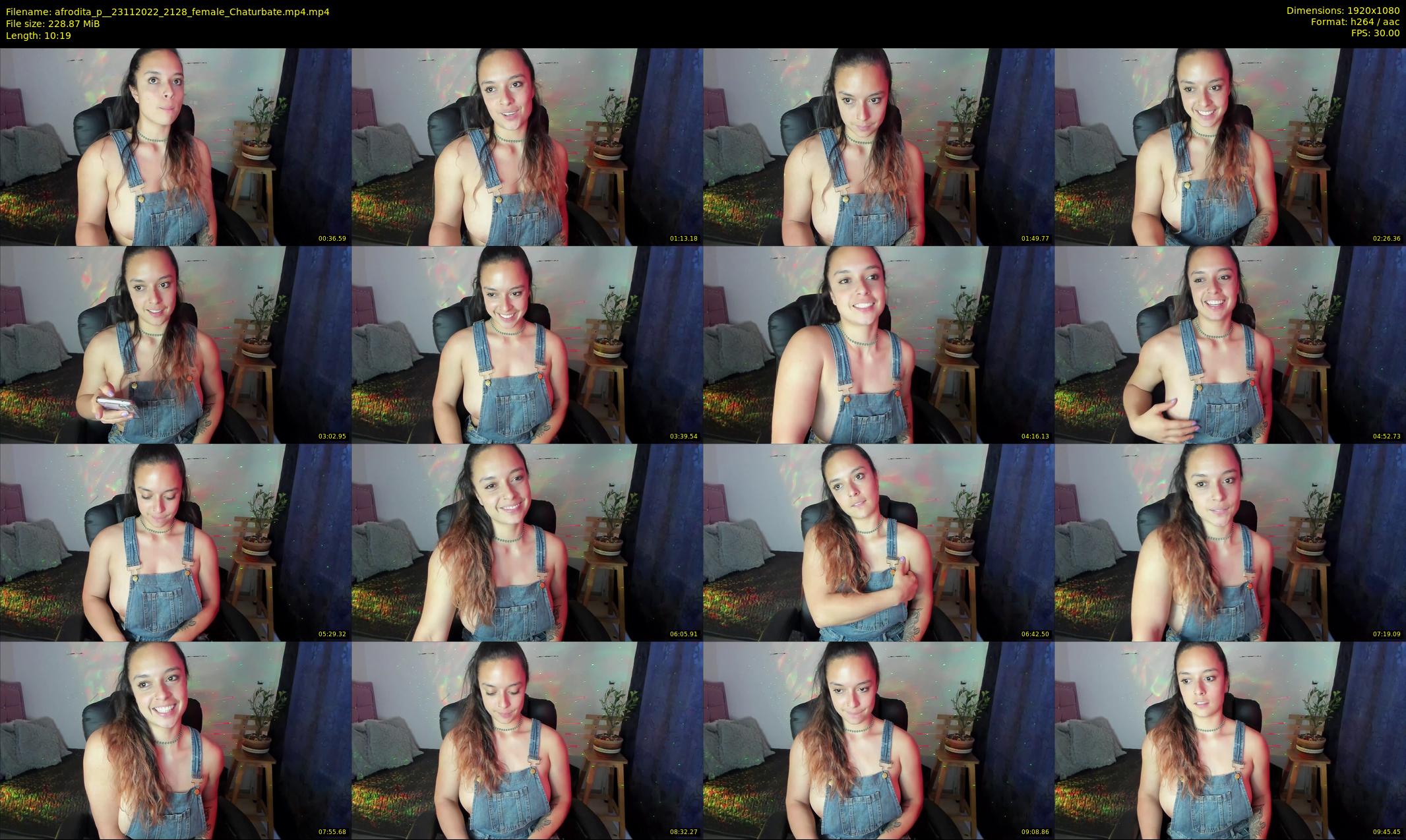afrodita_p_ — 11 minute Chaturbate female cam show recording, 1080p, Nov 23, 2022