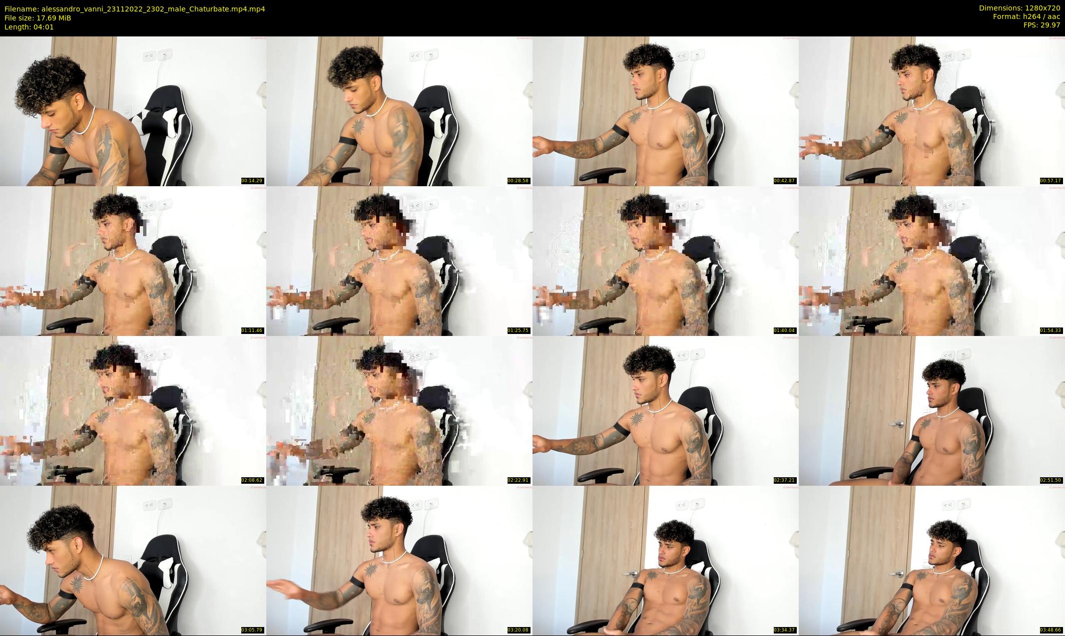 alessandro_vanni — 5 minute Chaturbate male cam show recording, 720p, Nov 23, 2022