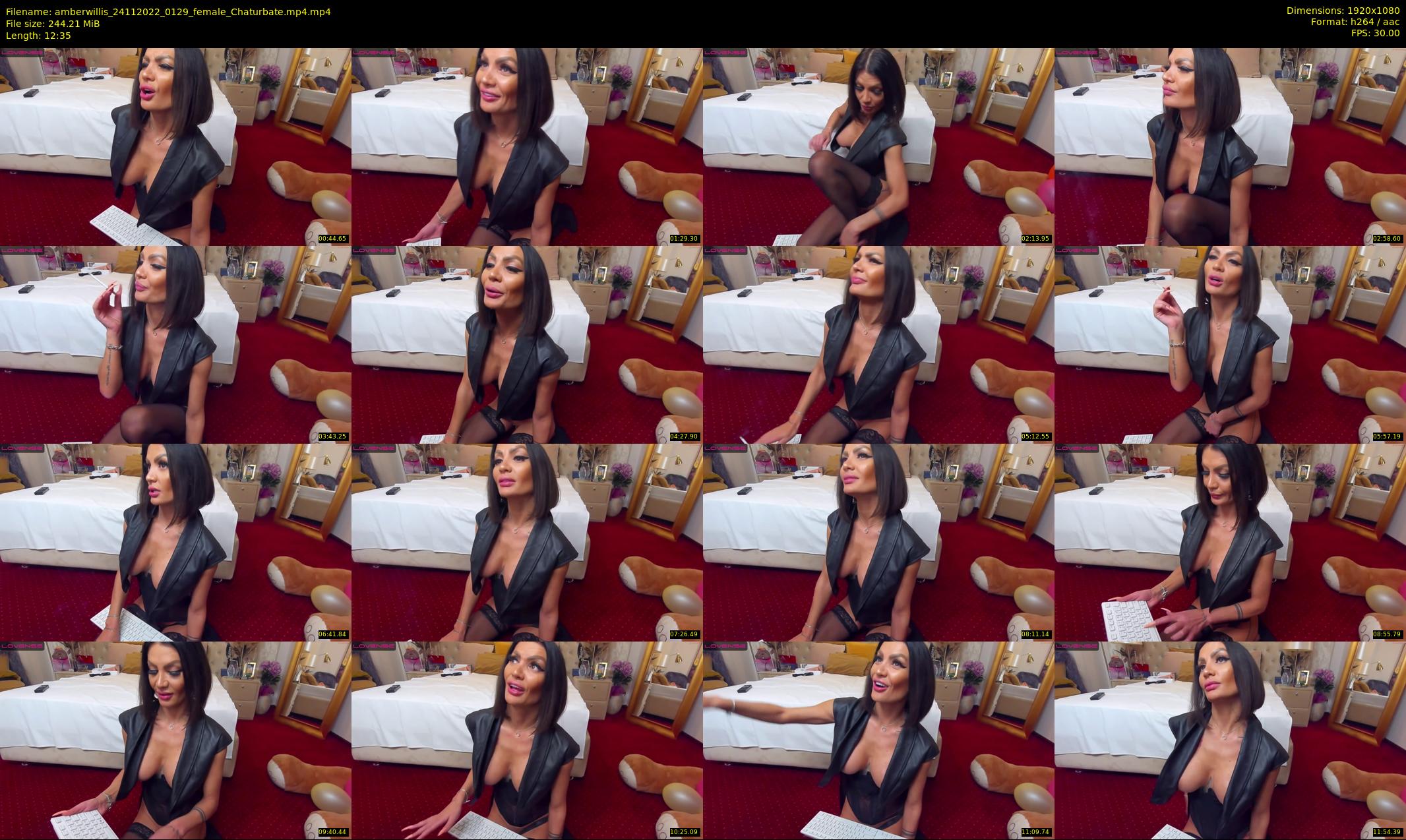 amberwillis — 13 minute Chaturbate female cam show recording, 1080p, Nov 24, 2022