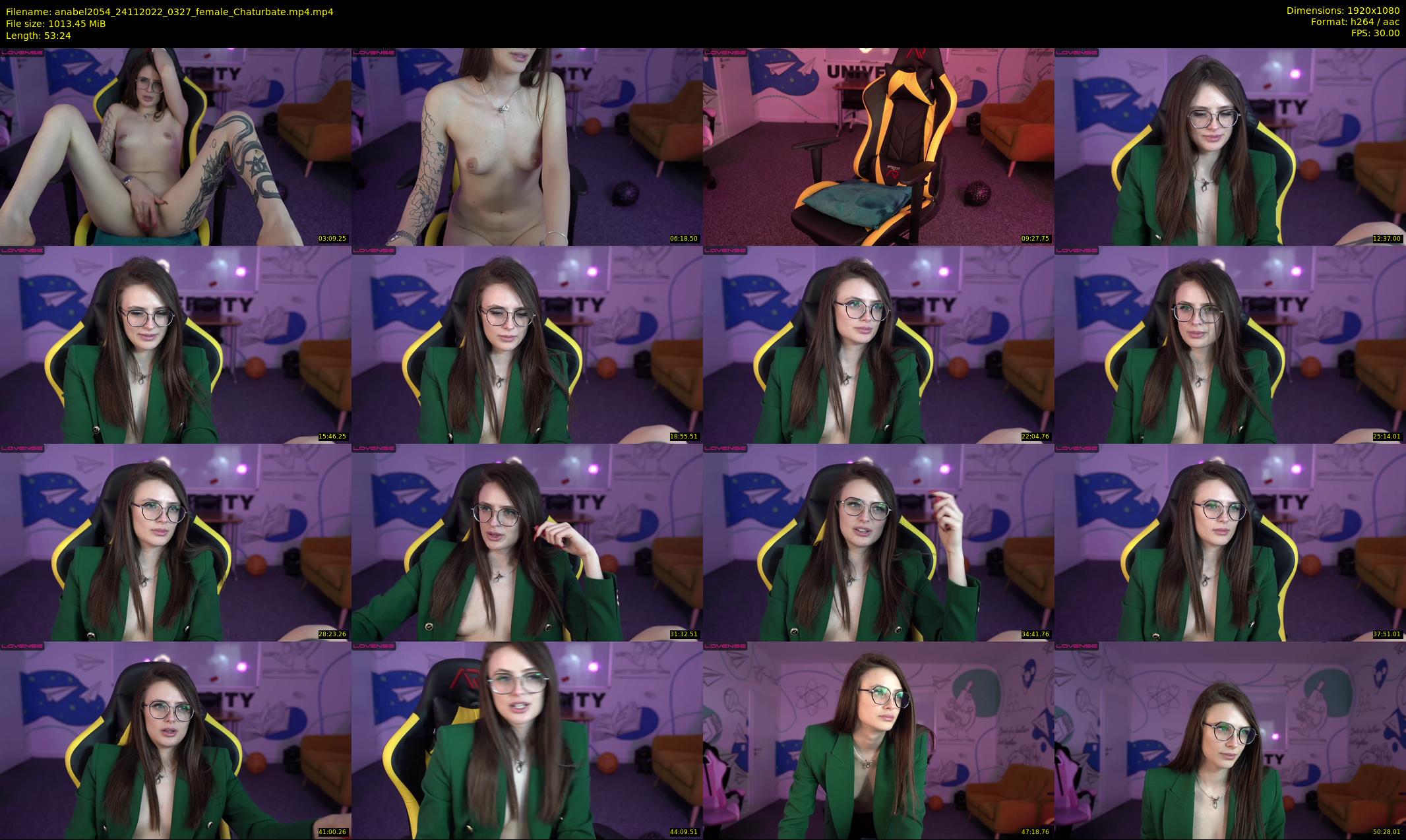 anabel2054 — 54 minute Chaturbate female cam show recording, 1080p, Nov 24, 2022