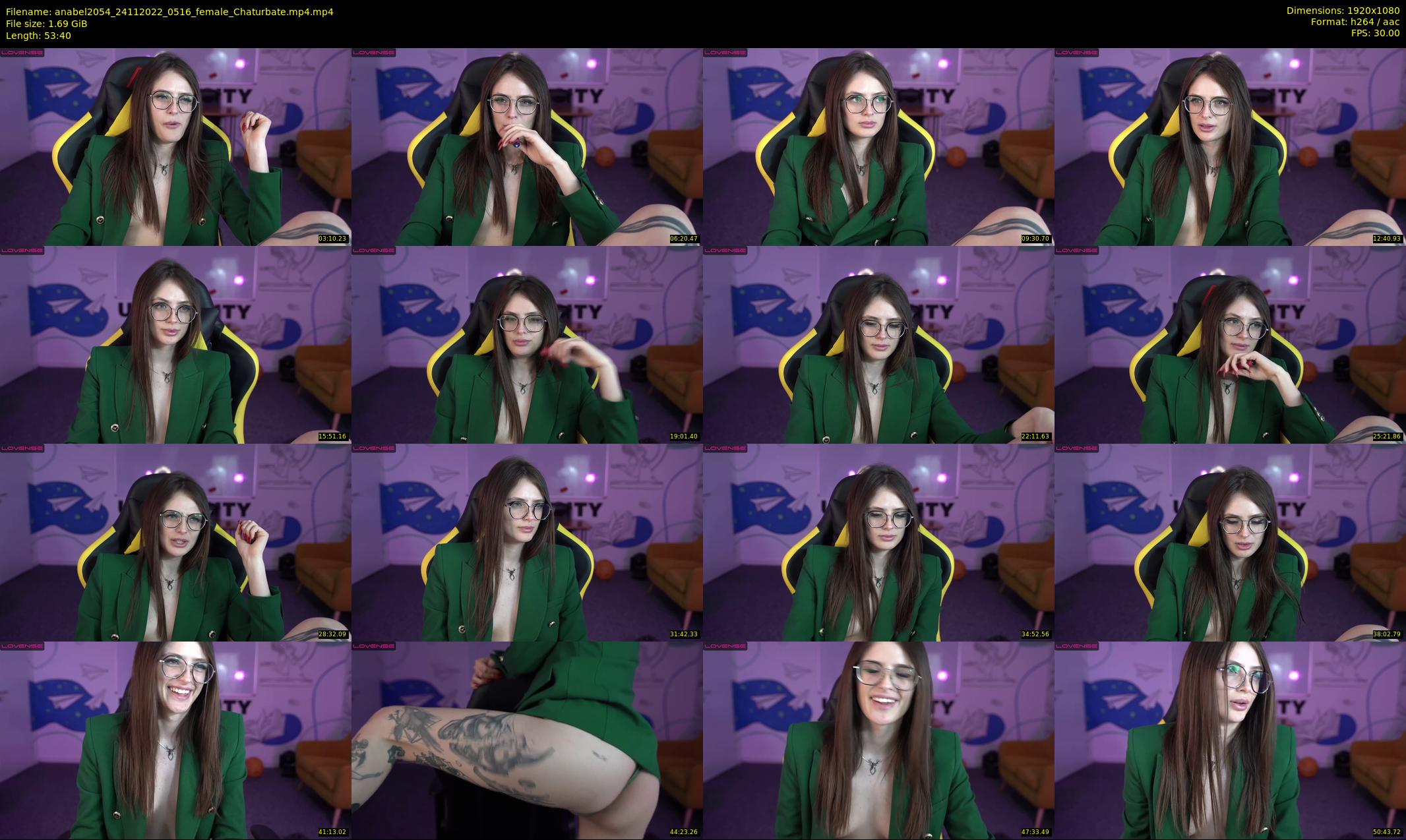 anabel2054 — 54 minute Chaturbate female cam show recording, 1080p, Nov 24, 2022