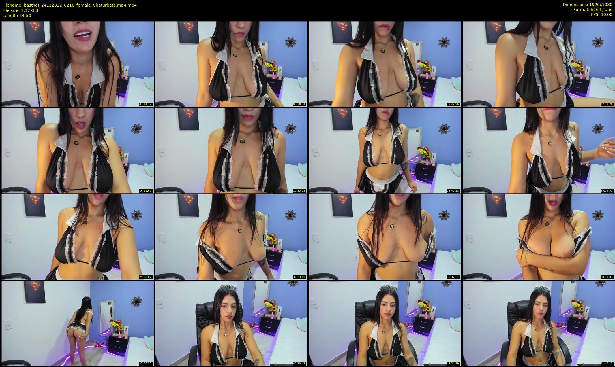 basthet — 55 minute Chaturbate female cam show recording, 1080p, Nov 24, 2022
