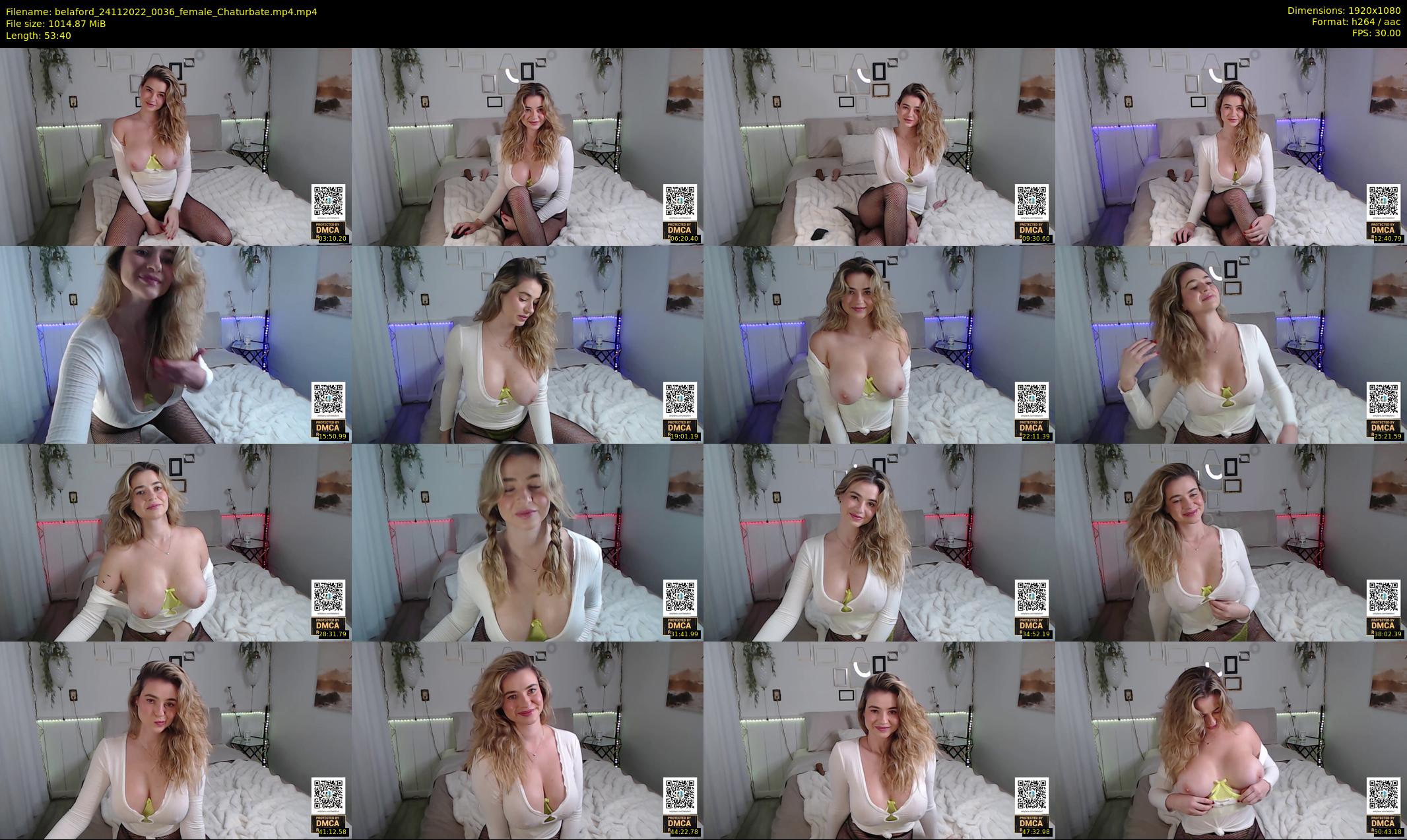 belaford — 54 minute Chaturbate female cam show recording, 1080p, Nov 24, 2022