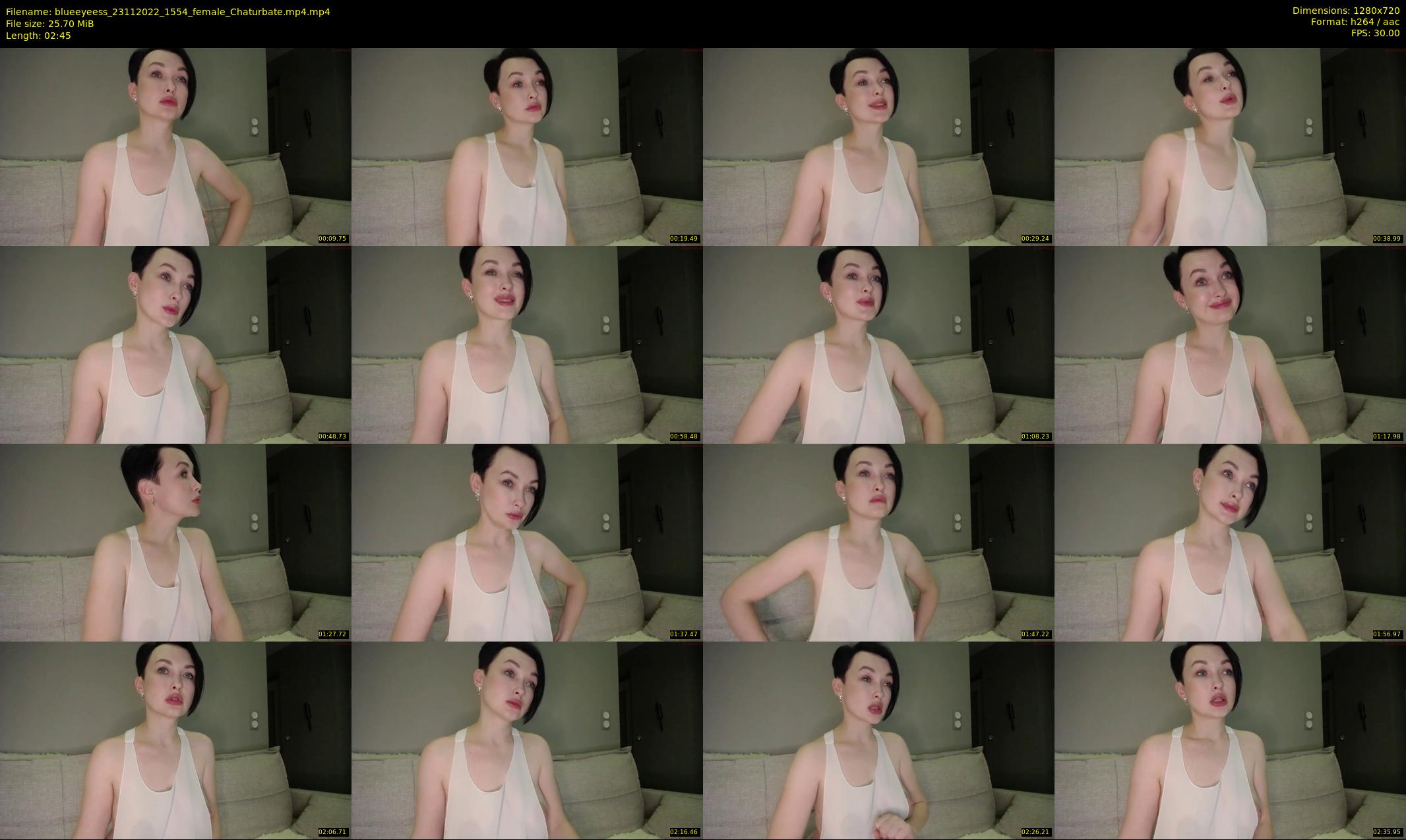 blueeyeess — 3 minute Chaturbate female cam show recording, 720p, Nov 23, 2022