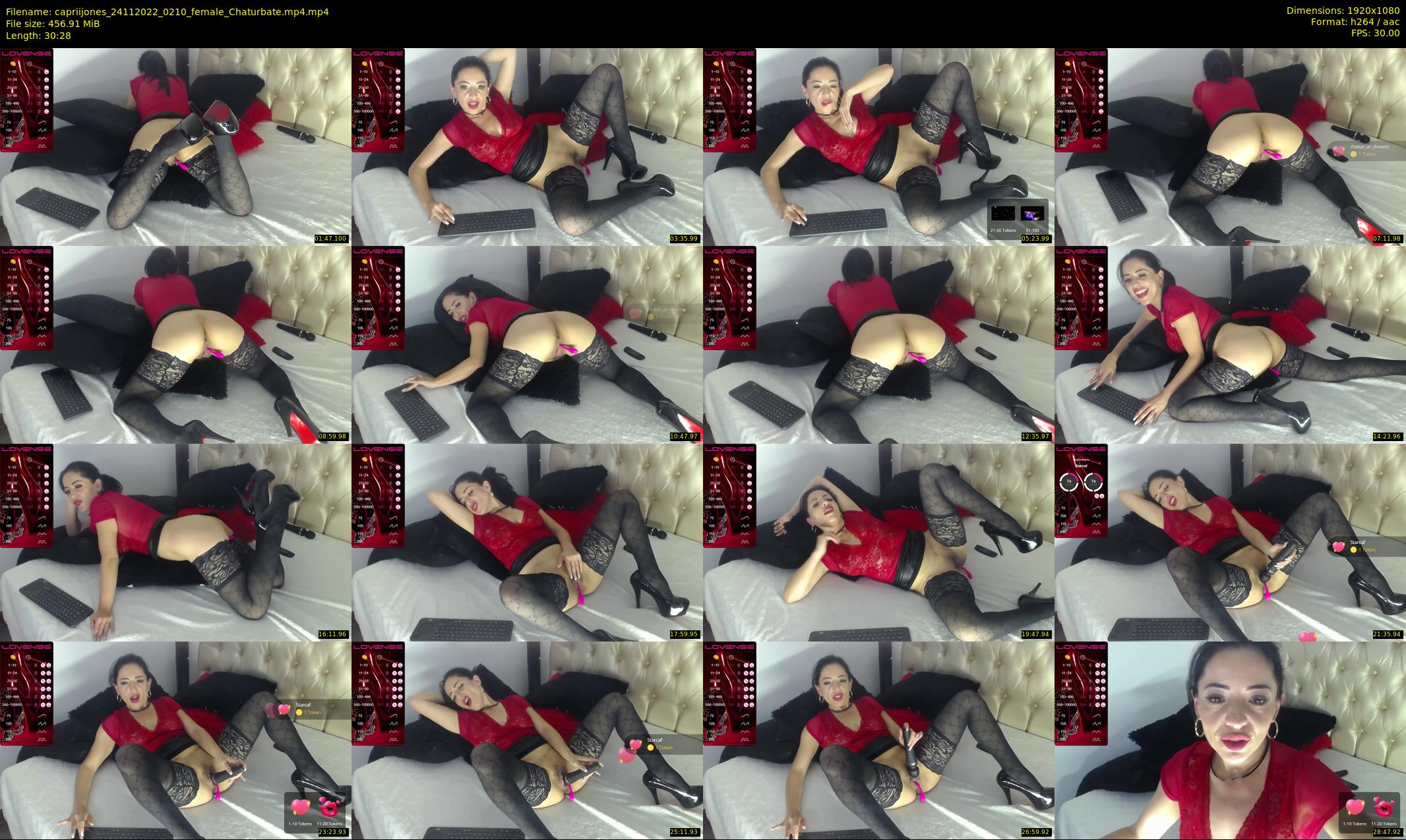 capriijones — 31 minute Chaturbate female cam show recording, 1080p, Nov 24, 2022