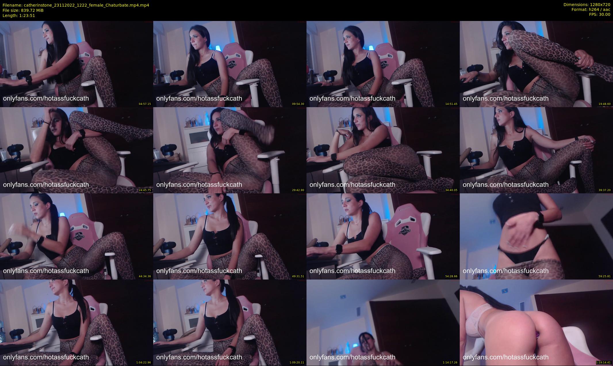 catherinstone — 84 minute Chaturbate female cam show recording, 720p, Nov 23, 2022