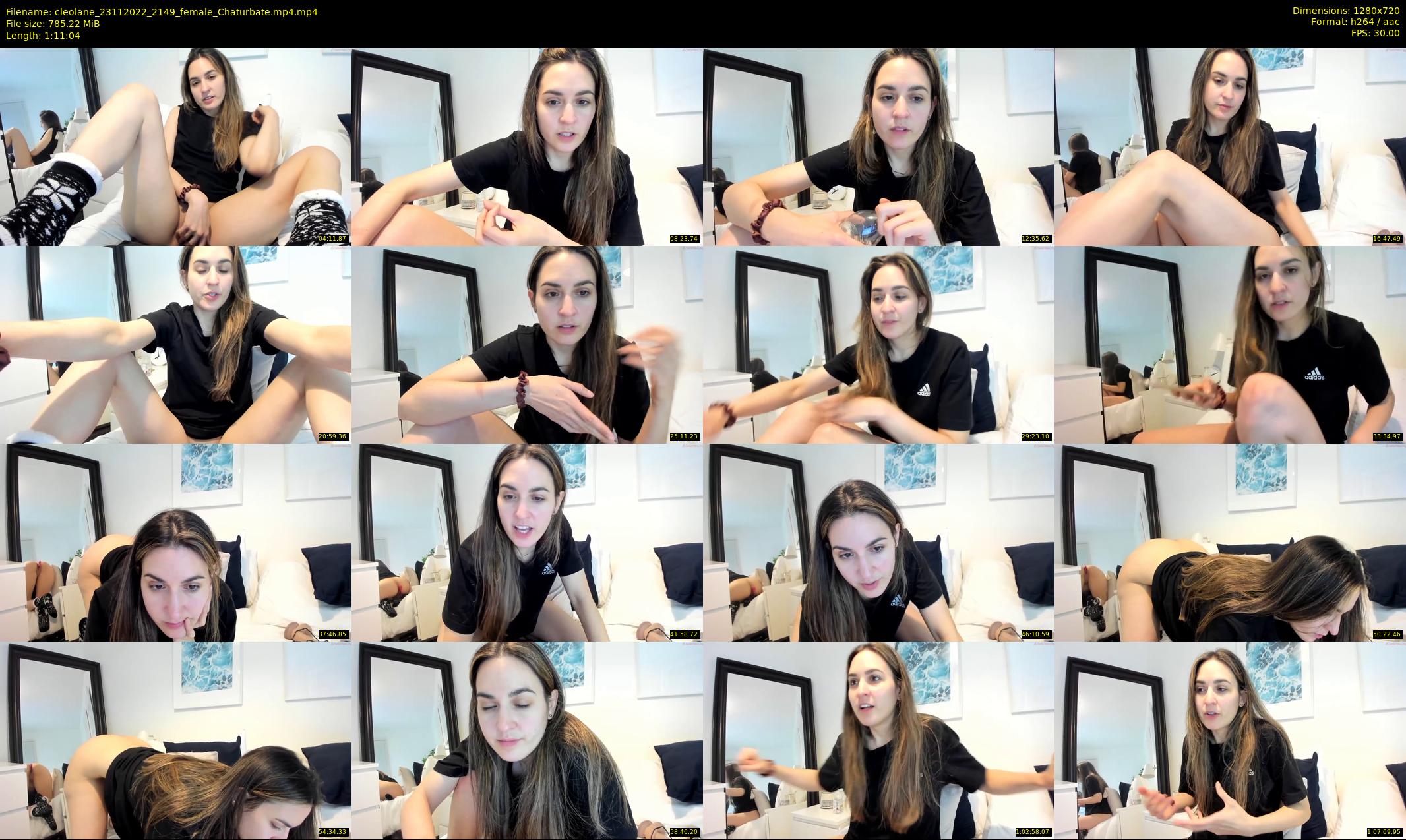 cleolane — 72 minute Chaturbate female cam show recording, 720p, Nov 23, 2022