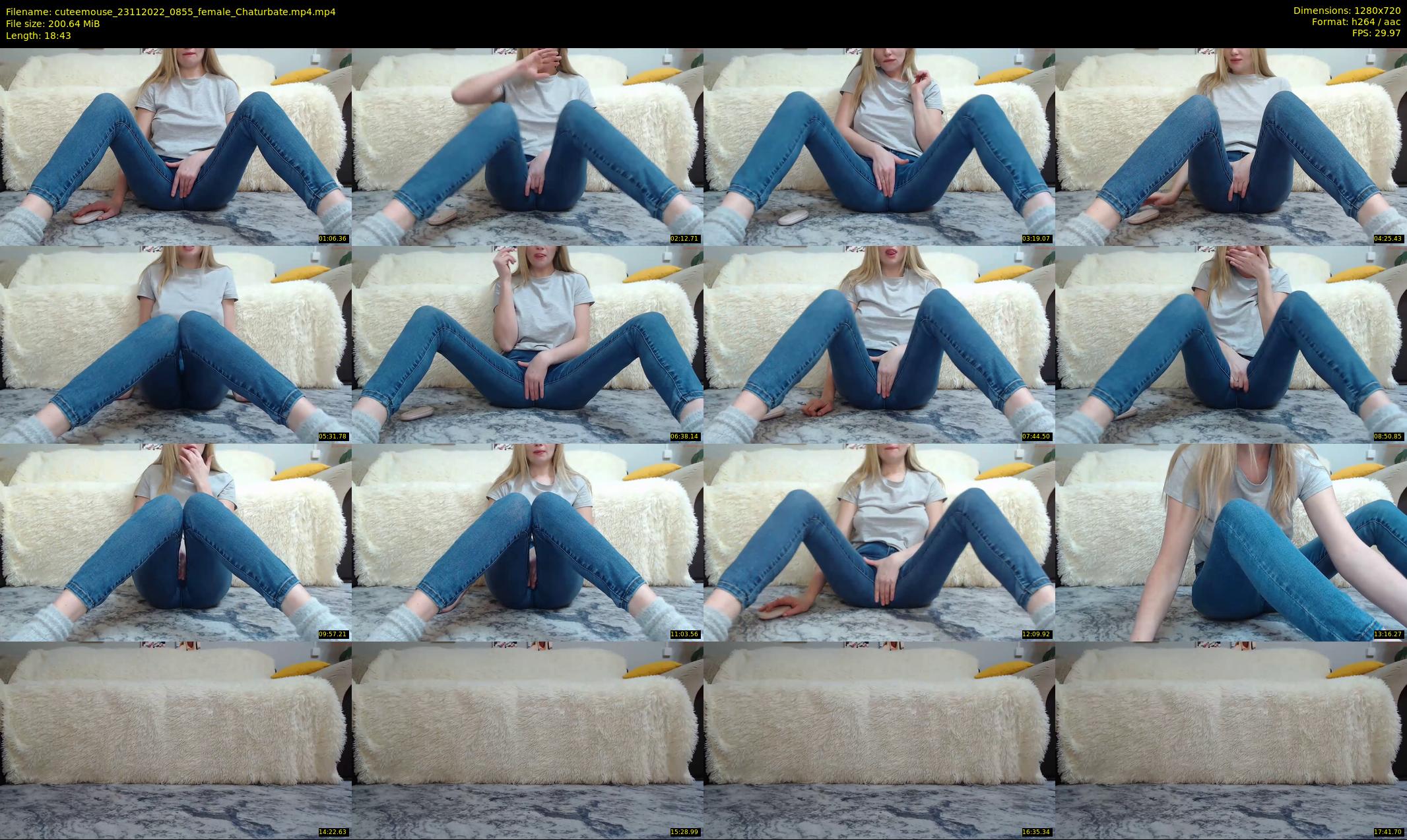 cuteemouse — 19 minute Chaturbate female cam show recording, 720p, Nov 23, 2022