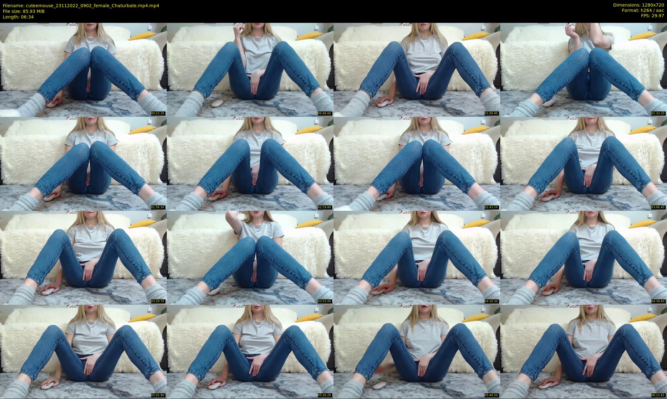cuteemouse — 7 minute Chaturbate female cam show recording, 720p, Nov 23, 2022