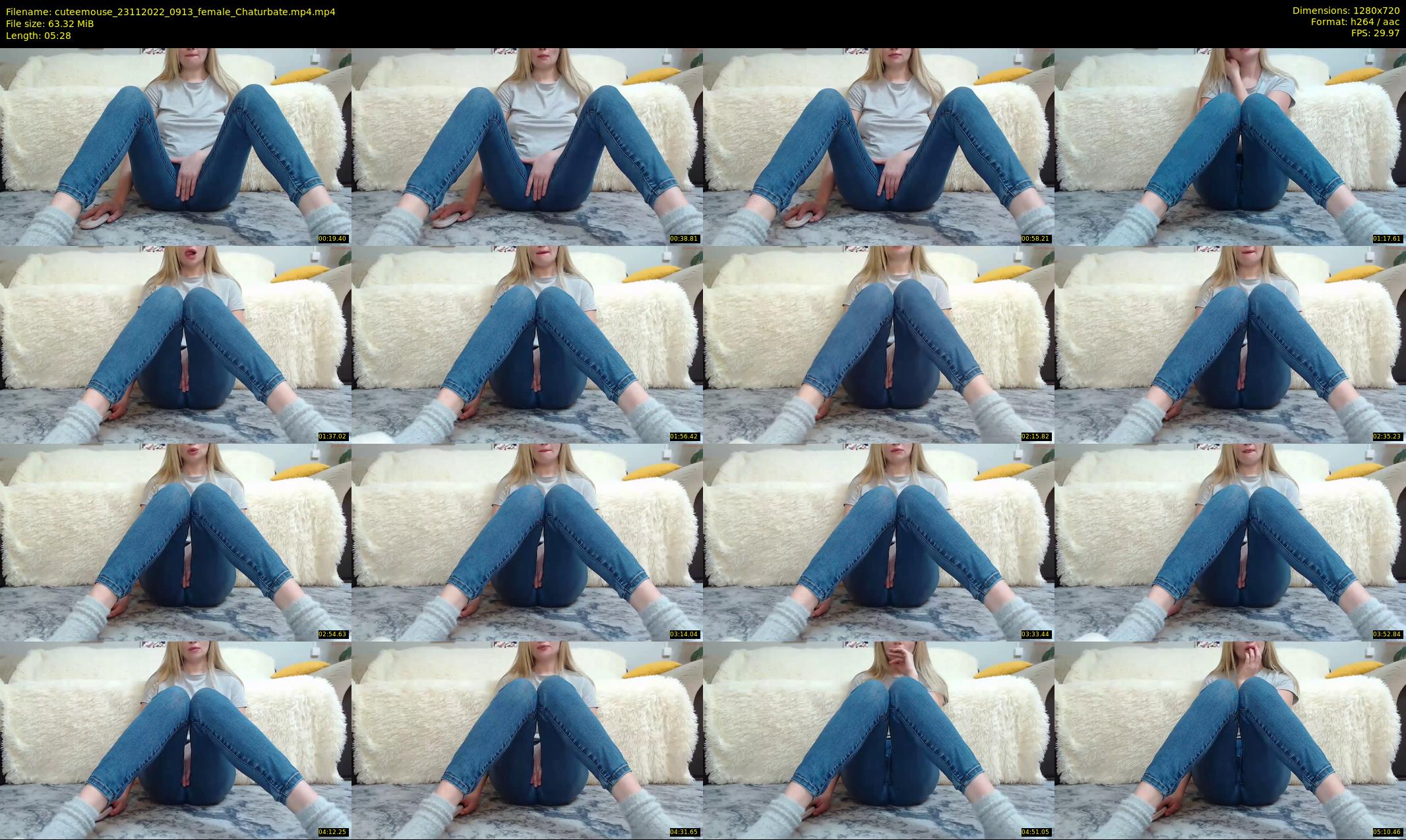 cuteemouse — 6 minute Chaturbate female cam show recording, 720p, Nov 23, 2022