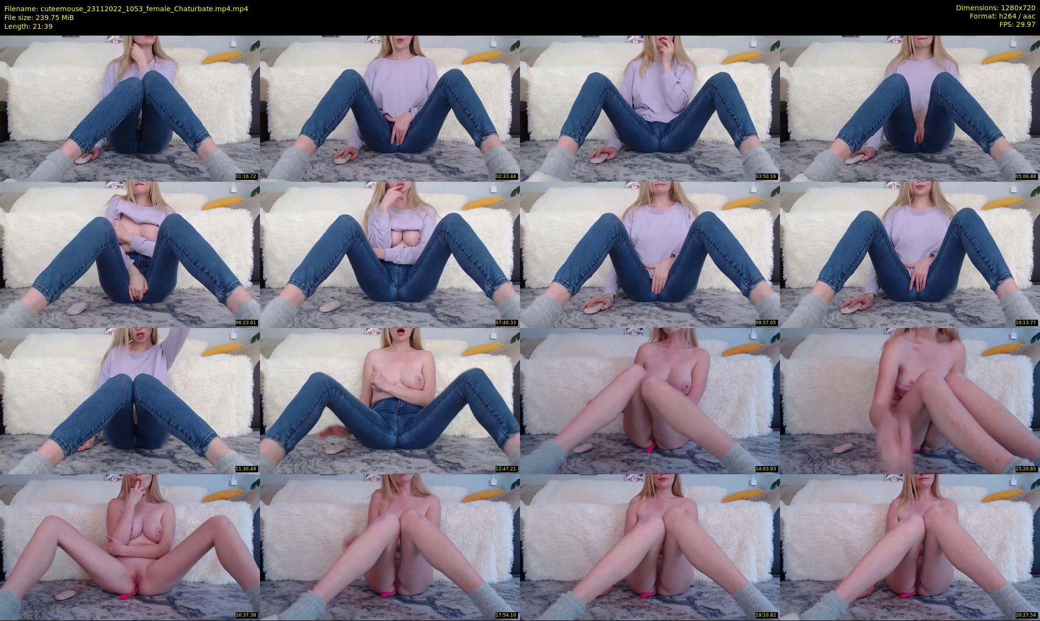 cuteemouse — 22 minute Chaturbate female cam show recording, 720p, Nov 23, 2022