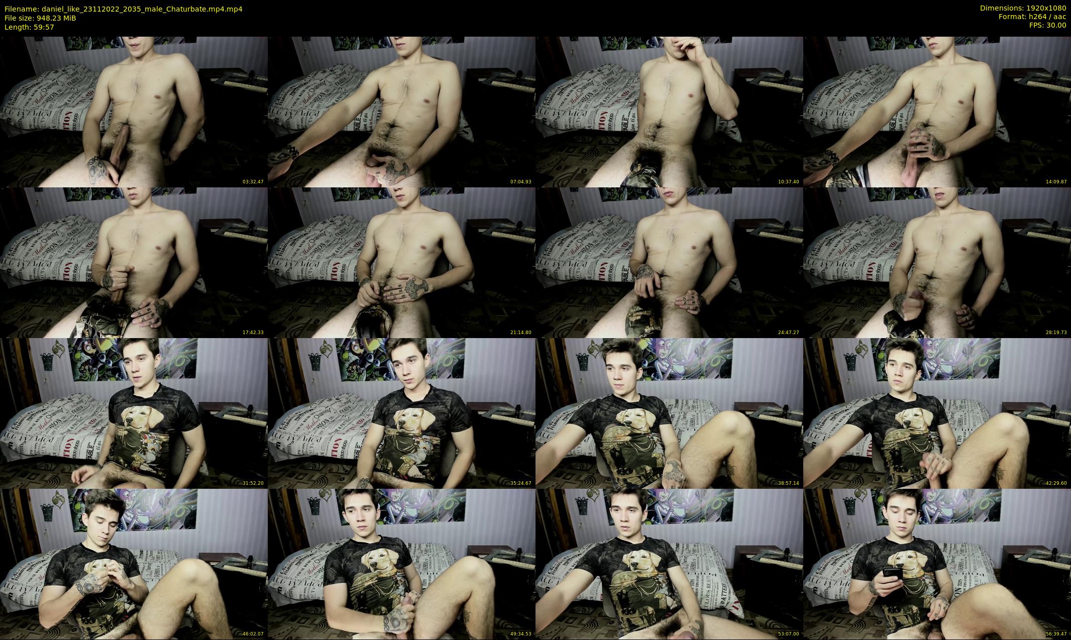daniel_like — 60 minute Chaturbate male cam show recording, 1080p, Nov 23, 2022