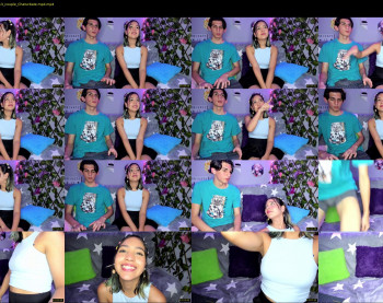 dianayleo — 15 minute Chaturbate couple cam show recording, 1080p, Nov 23, 2022