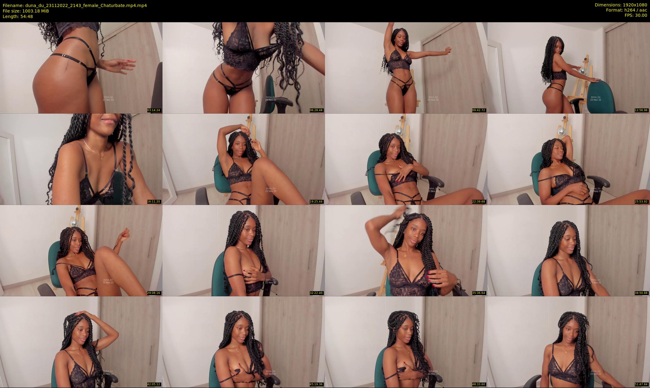 duna_du — 55 minute Chaturbate female cam show recording, 1080p, Nov 23, 2022