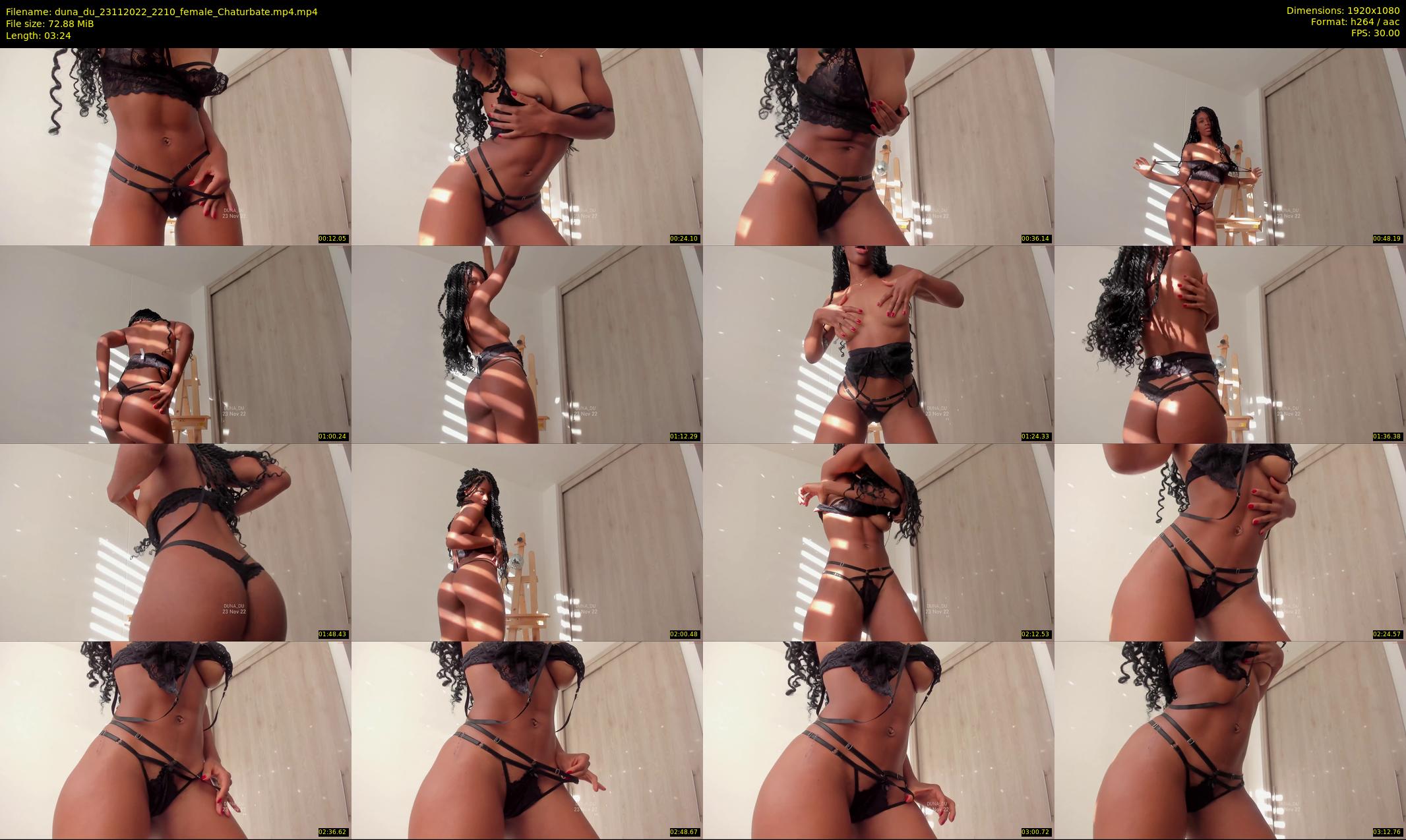 duna_du — 4 minute Chaturbate female cam show recording, 1080p, Nov 23, 2022