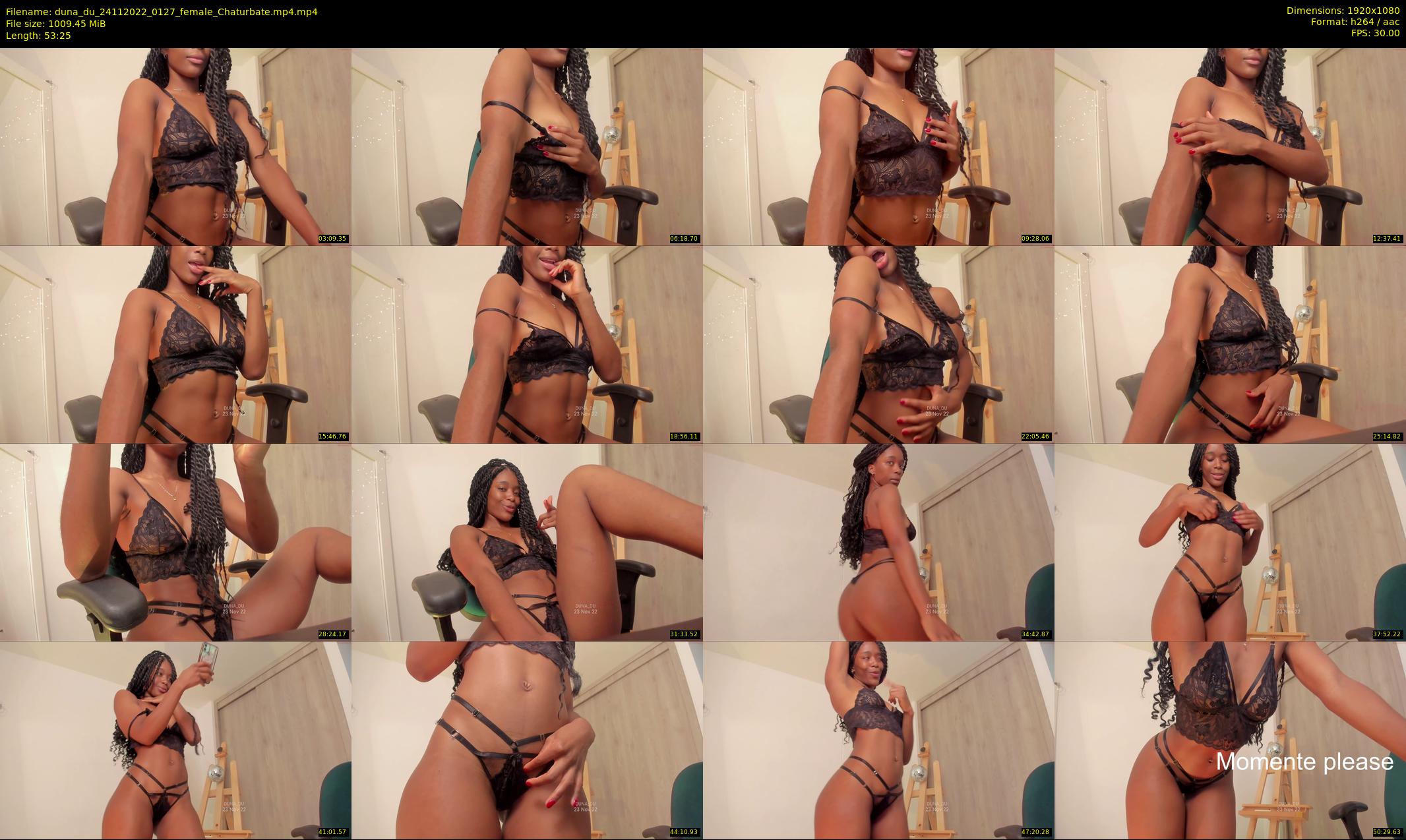 duna_du — 54 minute Chaturbate female cam show recording, 1080p, Nov 24, 2022